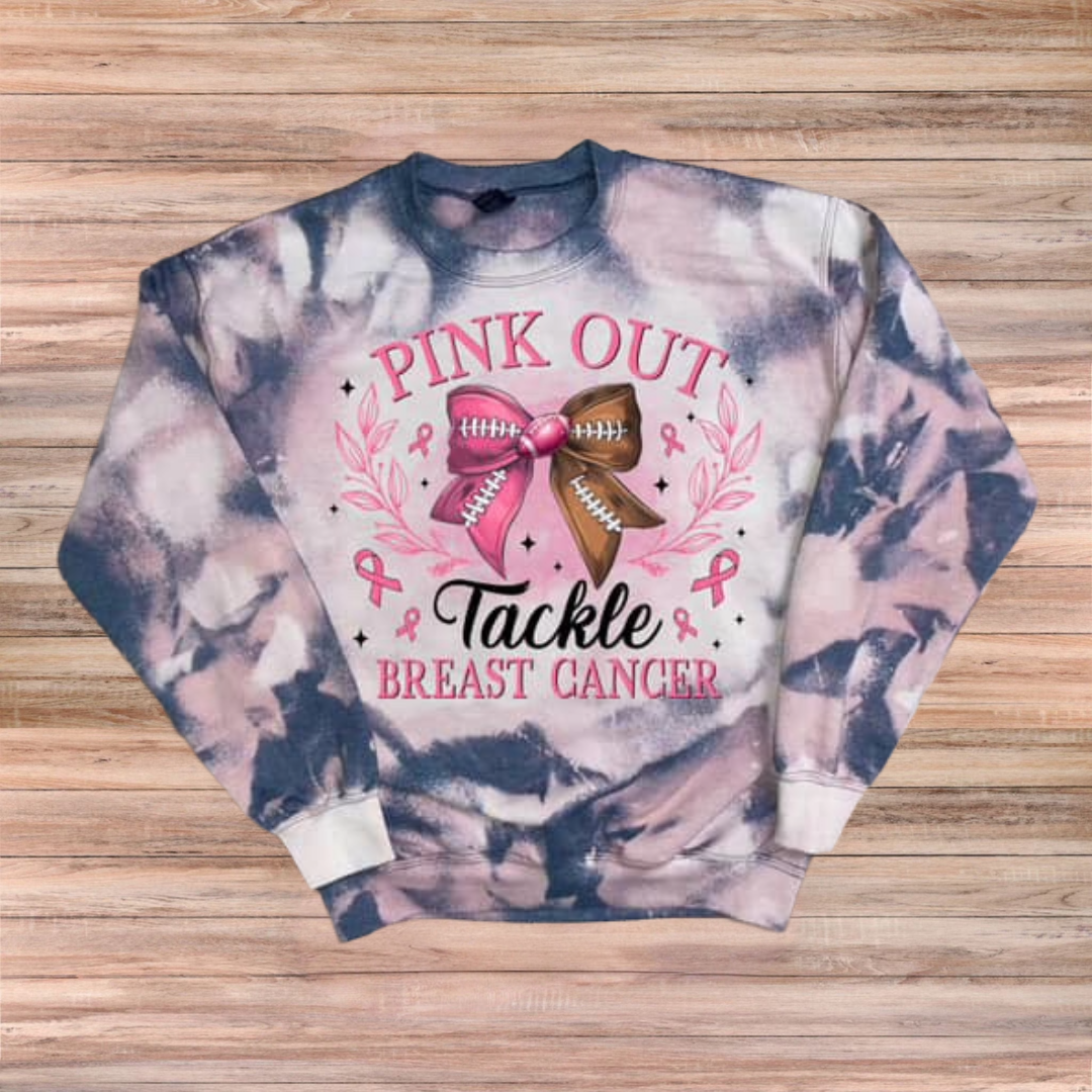 Pink Out Tackle Breast Cancer Top
