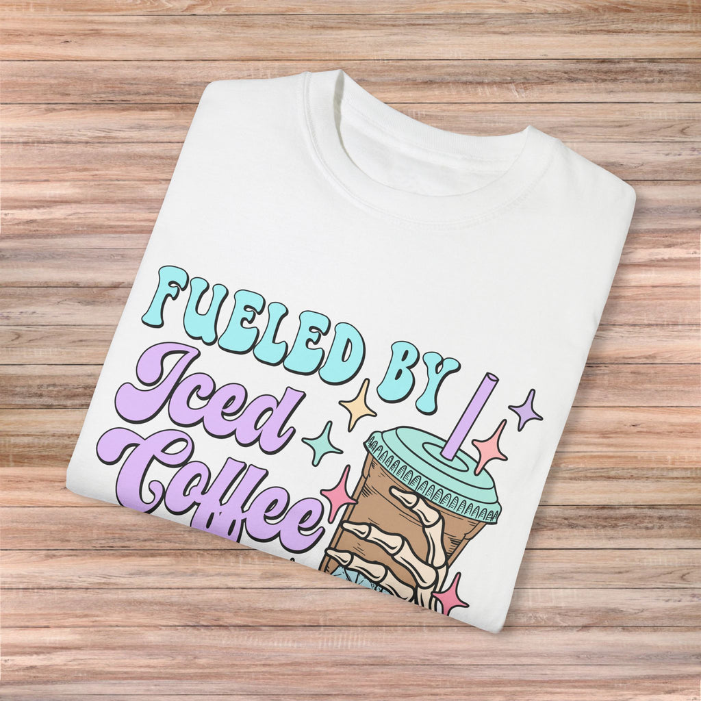 Fueled by Iced Coffee and Anxiety Tshirt