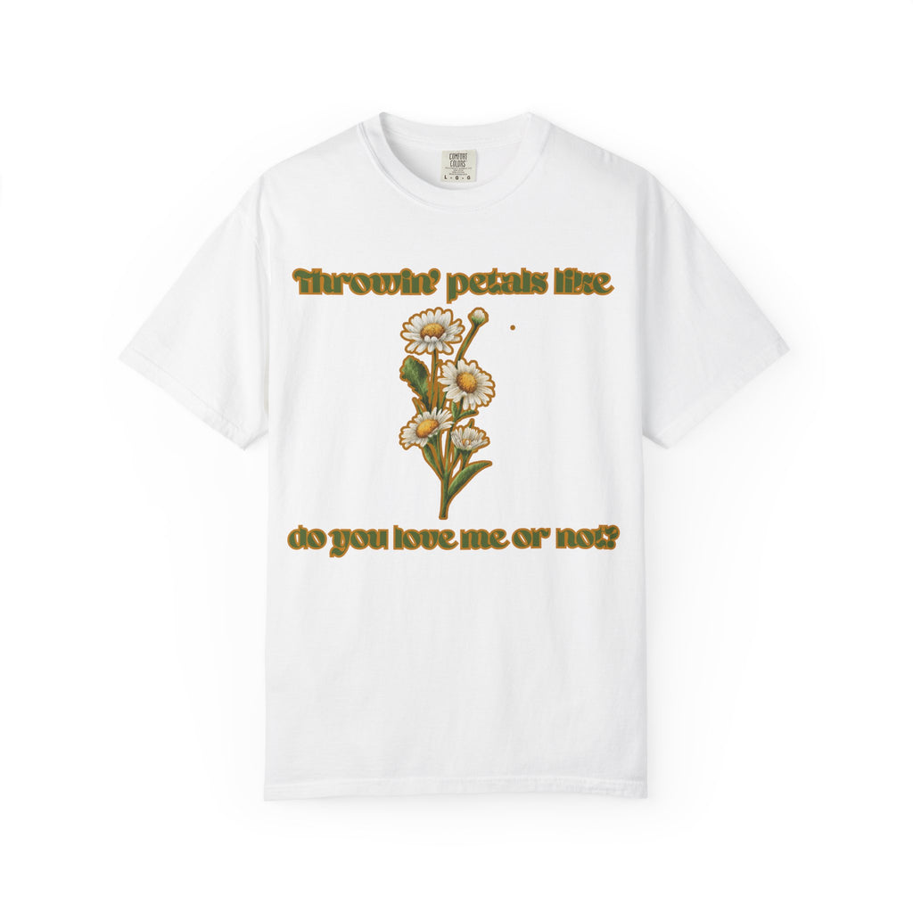 throwin petals t shirt
