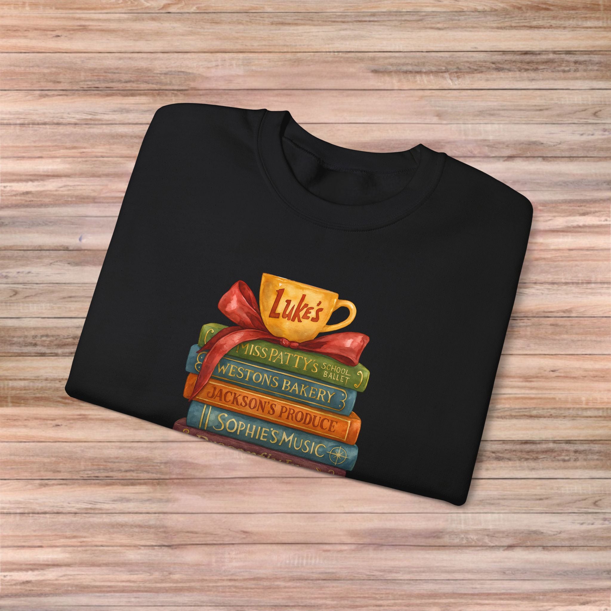 Luke’s Coffee Holiday Books Sweater