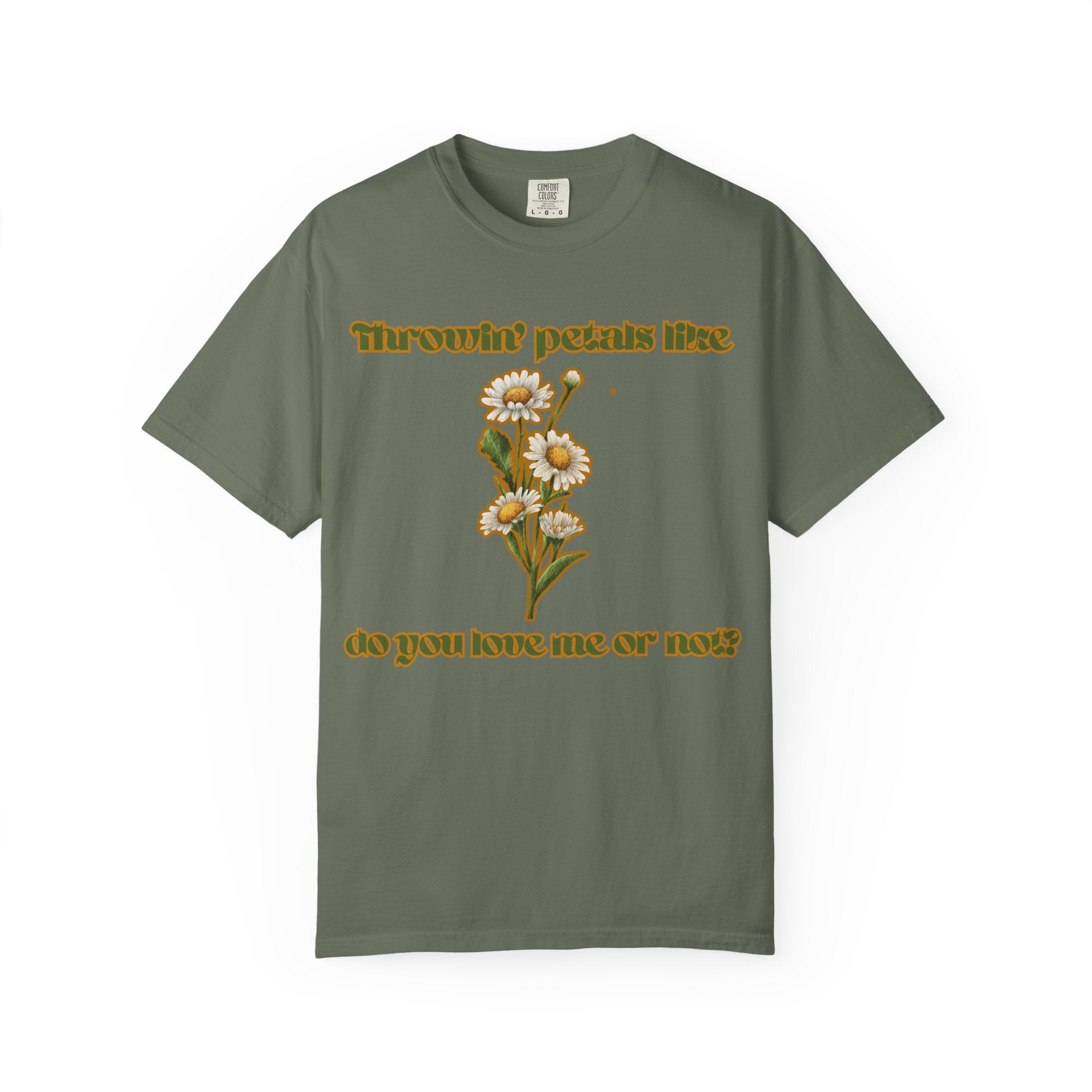 throwin petals t shirt