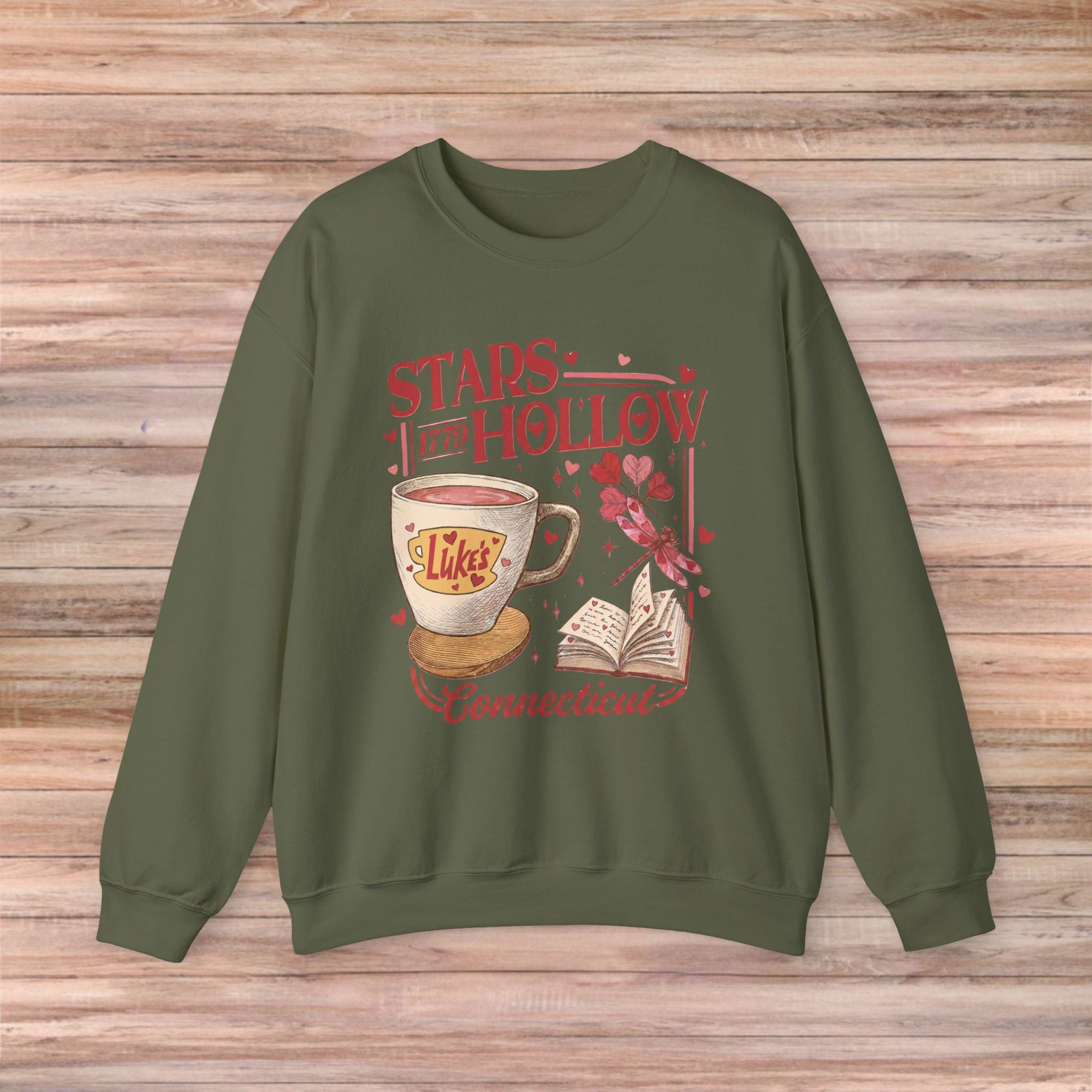 Luke's Coffee & Books Valentines Sweater