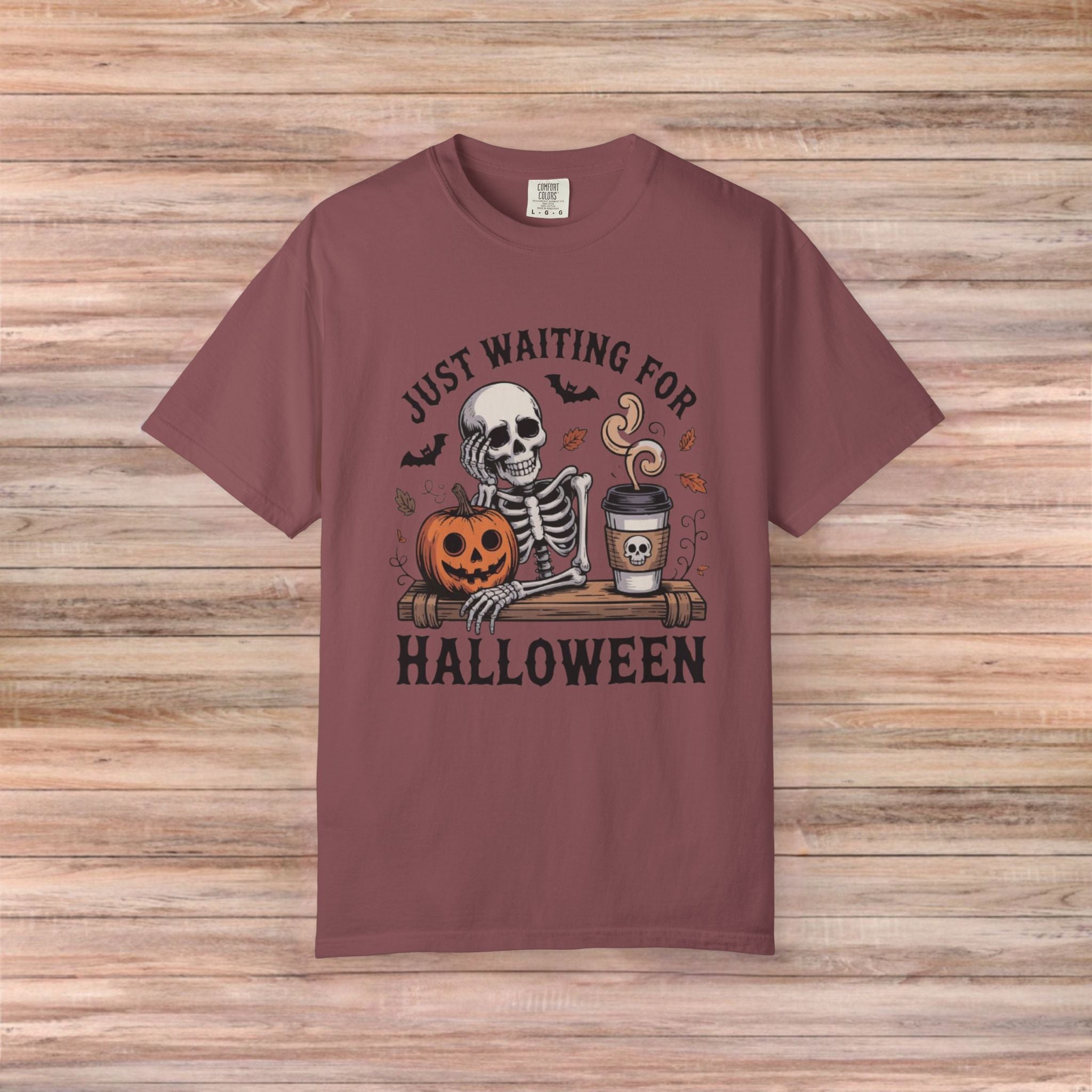 Just Waiting for Halloween Tshirt