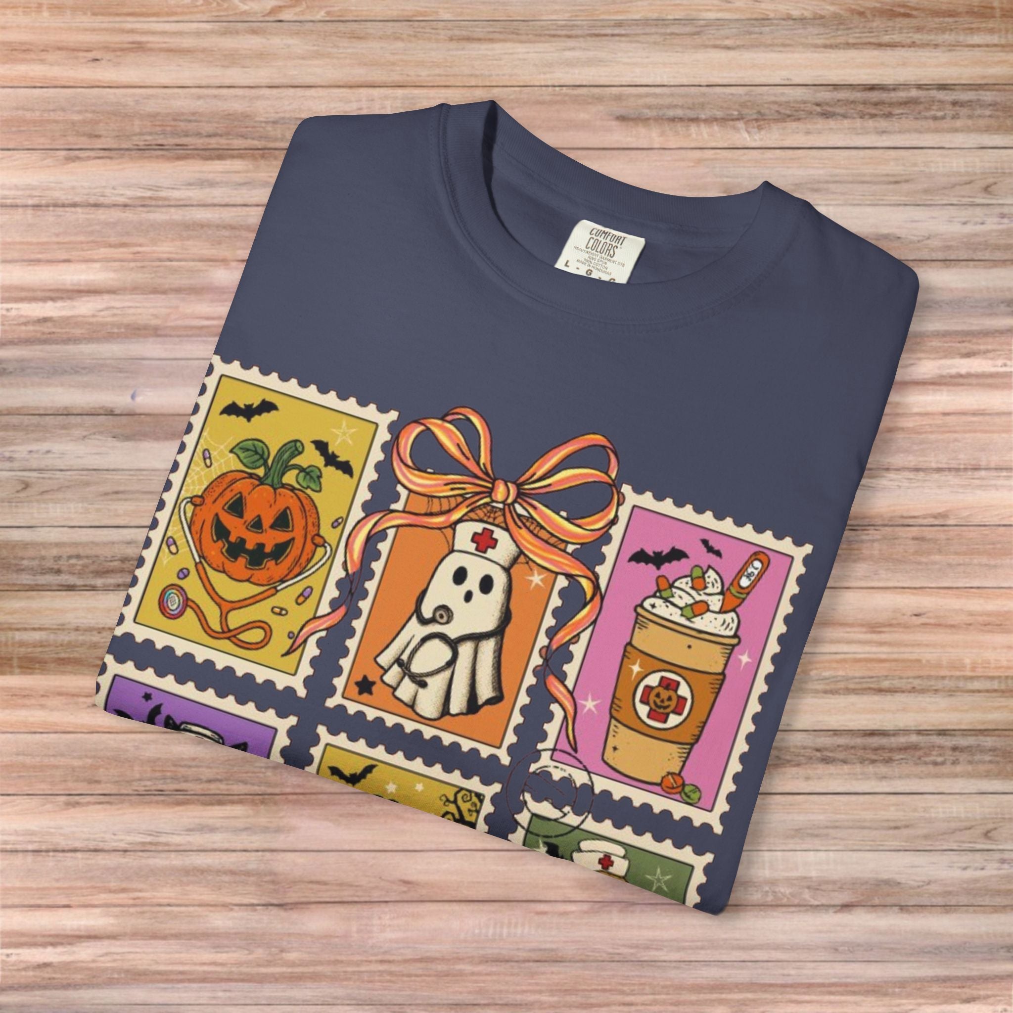 Halloween Nurse Post Office Tshirt
