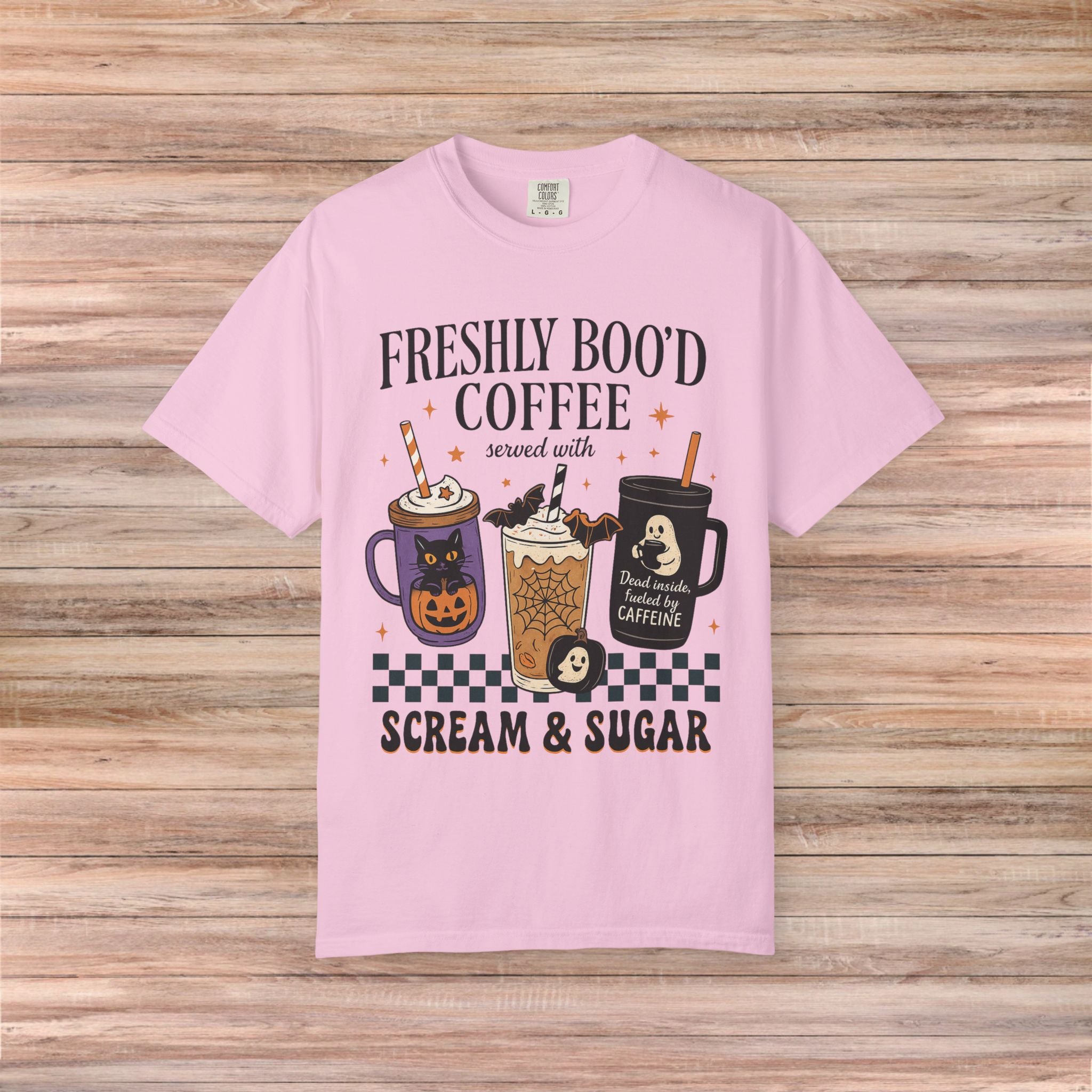 Freshly Boo’d Coffee Scream & Sugar Tshirt