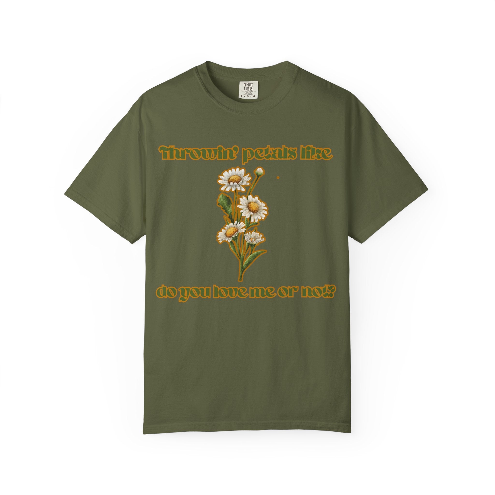 throwin petals t shirt