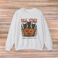 Fall Vibes Cat Pumpkin Sweater