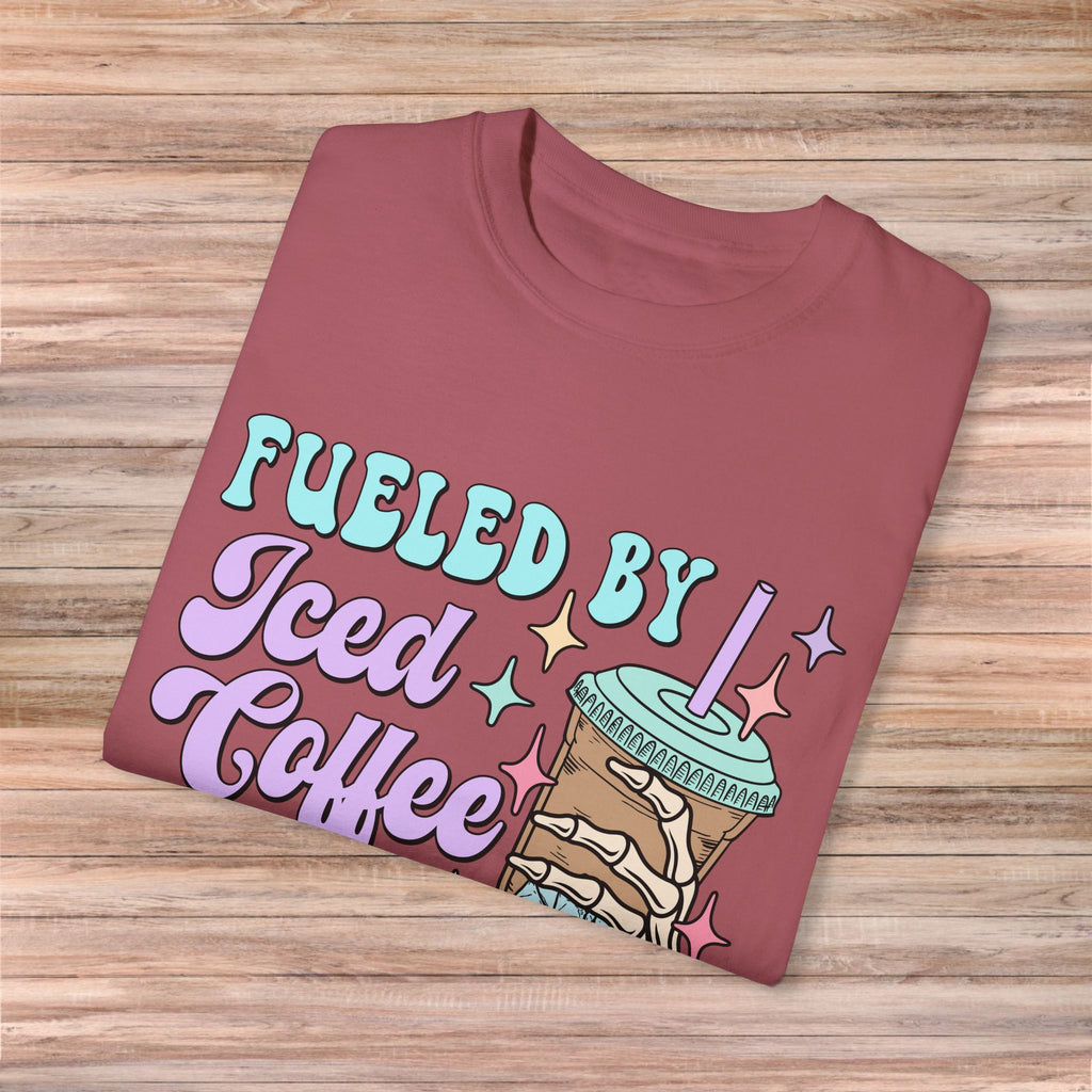 Fueled by Iced Coffee and Anxiety Tshirt