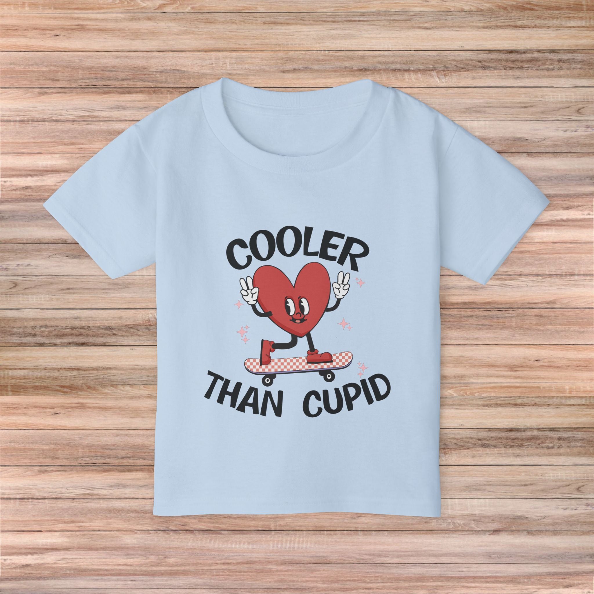 Cooler than Cupid Toddler Tshirt
