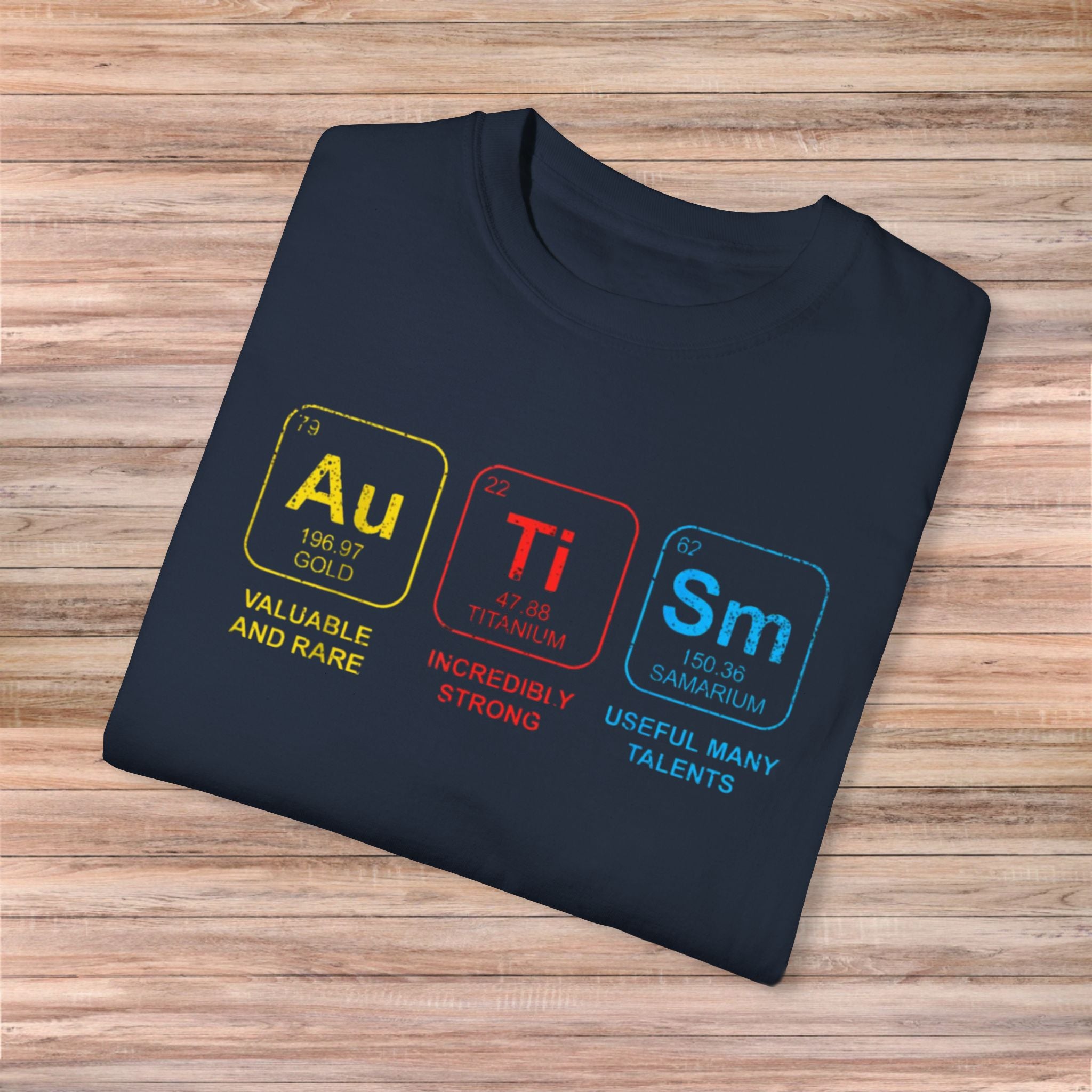 Autism Chemist Elements Tshirt