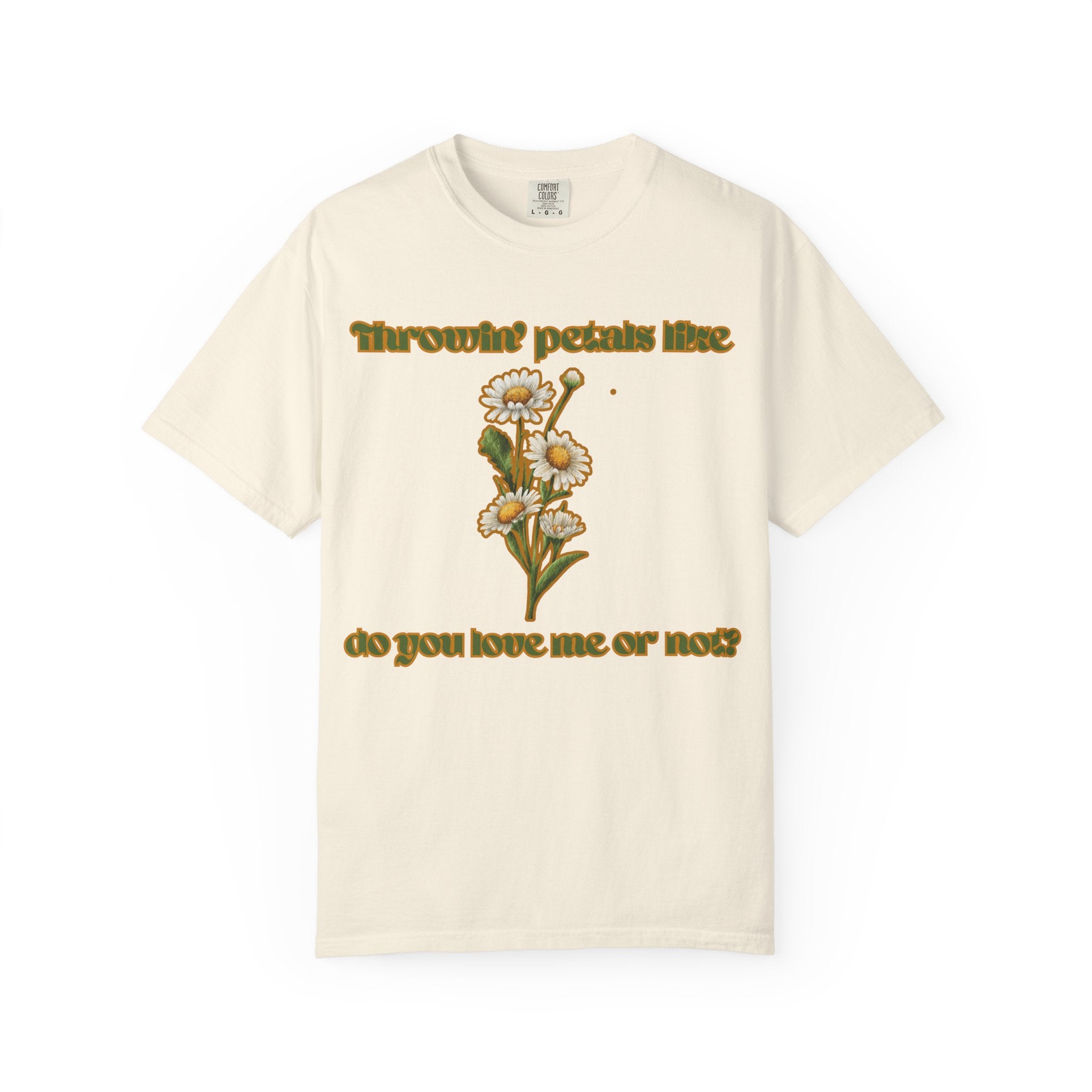 throwin petals t shirt