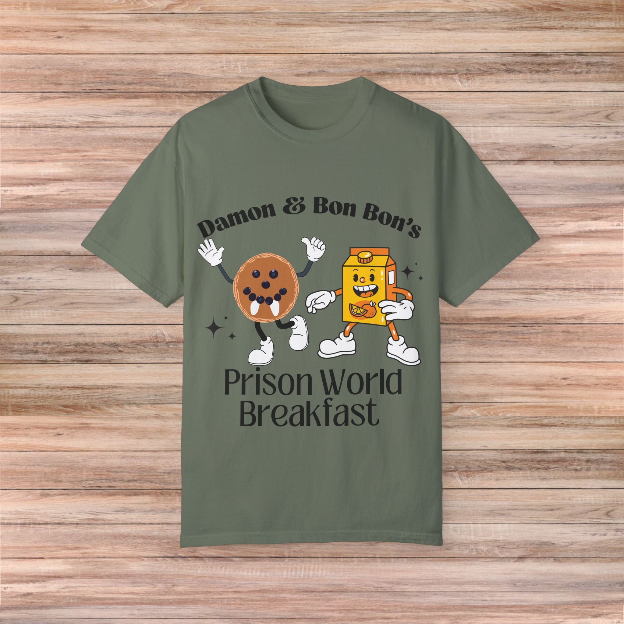 Damon & Bon Bon’s Prison World Tshirt