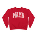 Mama Heart Pattern Crewneck Sweatshirt
