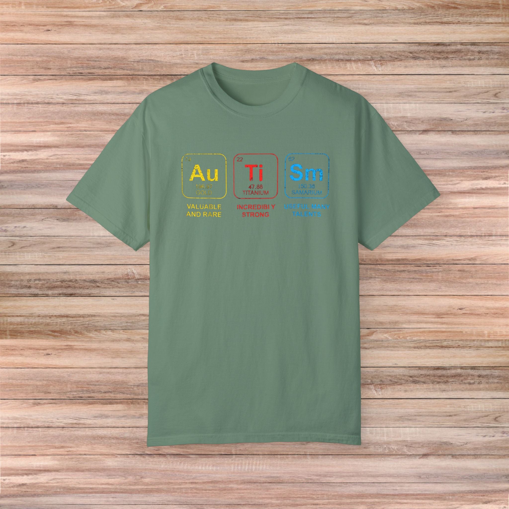 Autism Chemist Elements Tshirt