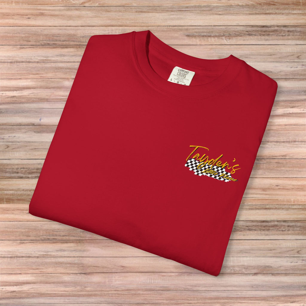 Tayden’s Little Flame Smily Face Car Tshirt