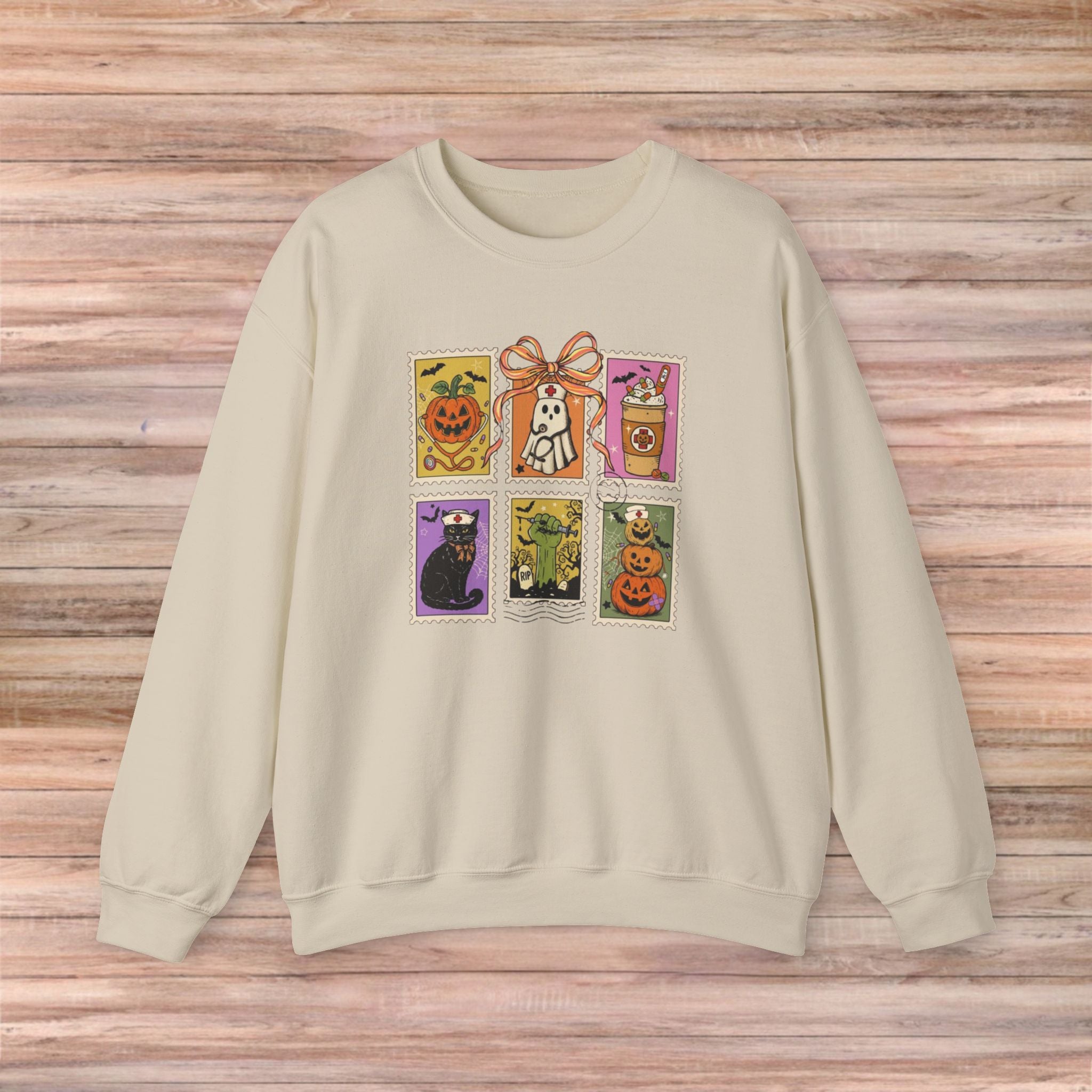Halloween Nurse Post Office Sweater