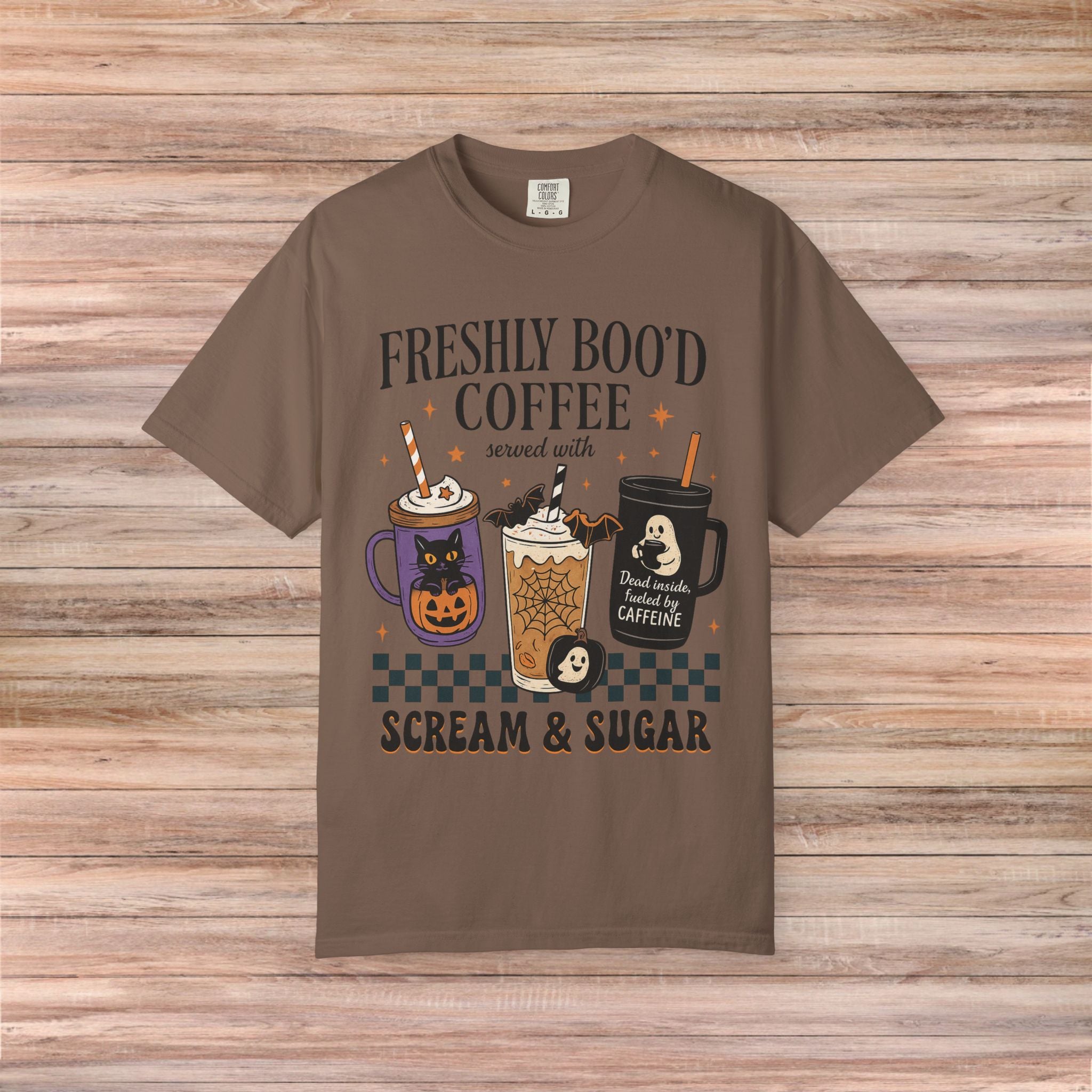 Freshly Boo’d Coffee Scream & Sugar Tshirt