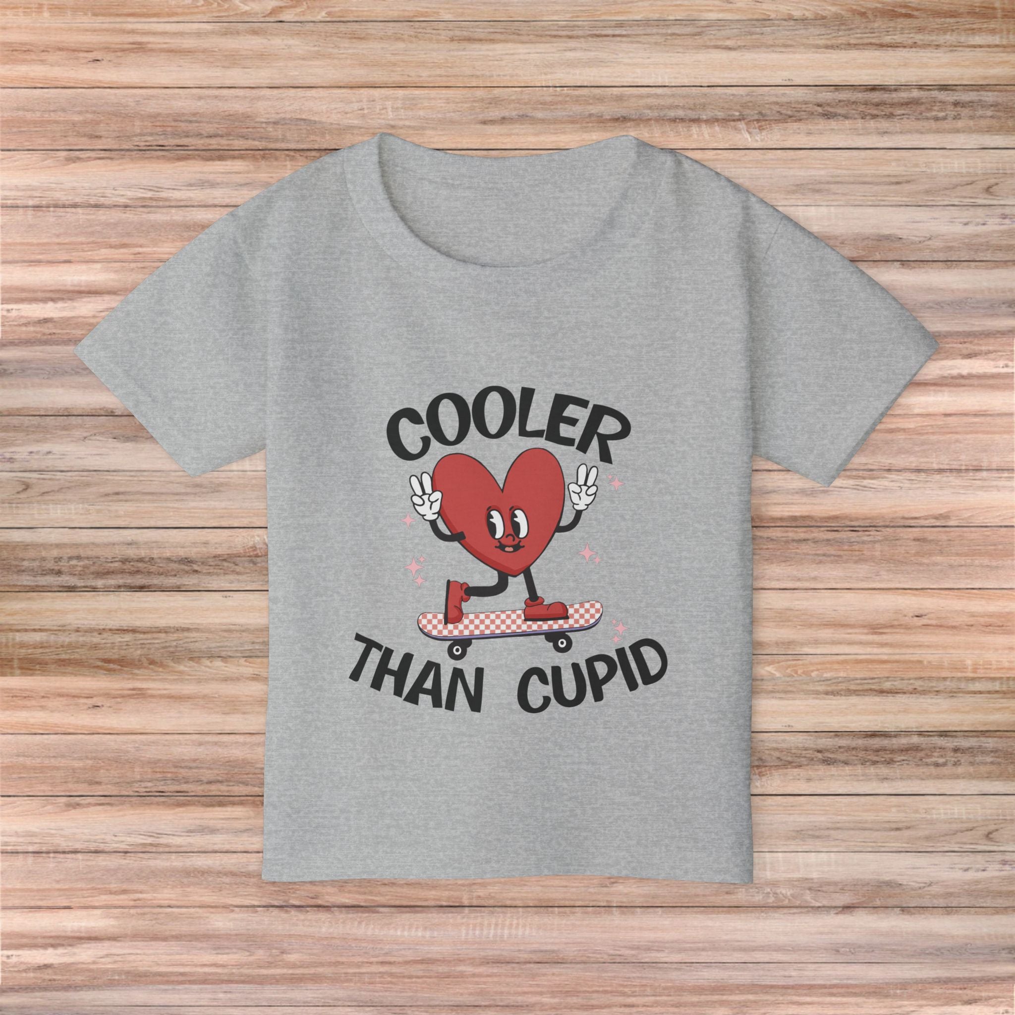Cooler than Cupid Toddler Tshirt