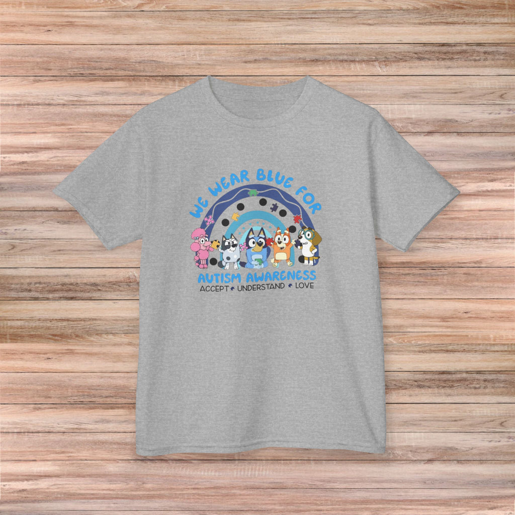 We Wear Blue for Acceptance & Love Youth Tshirt