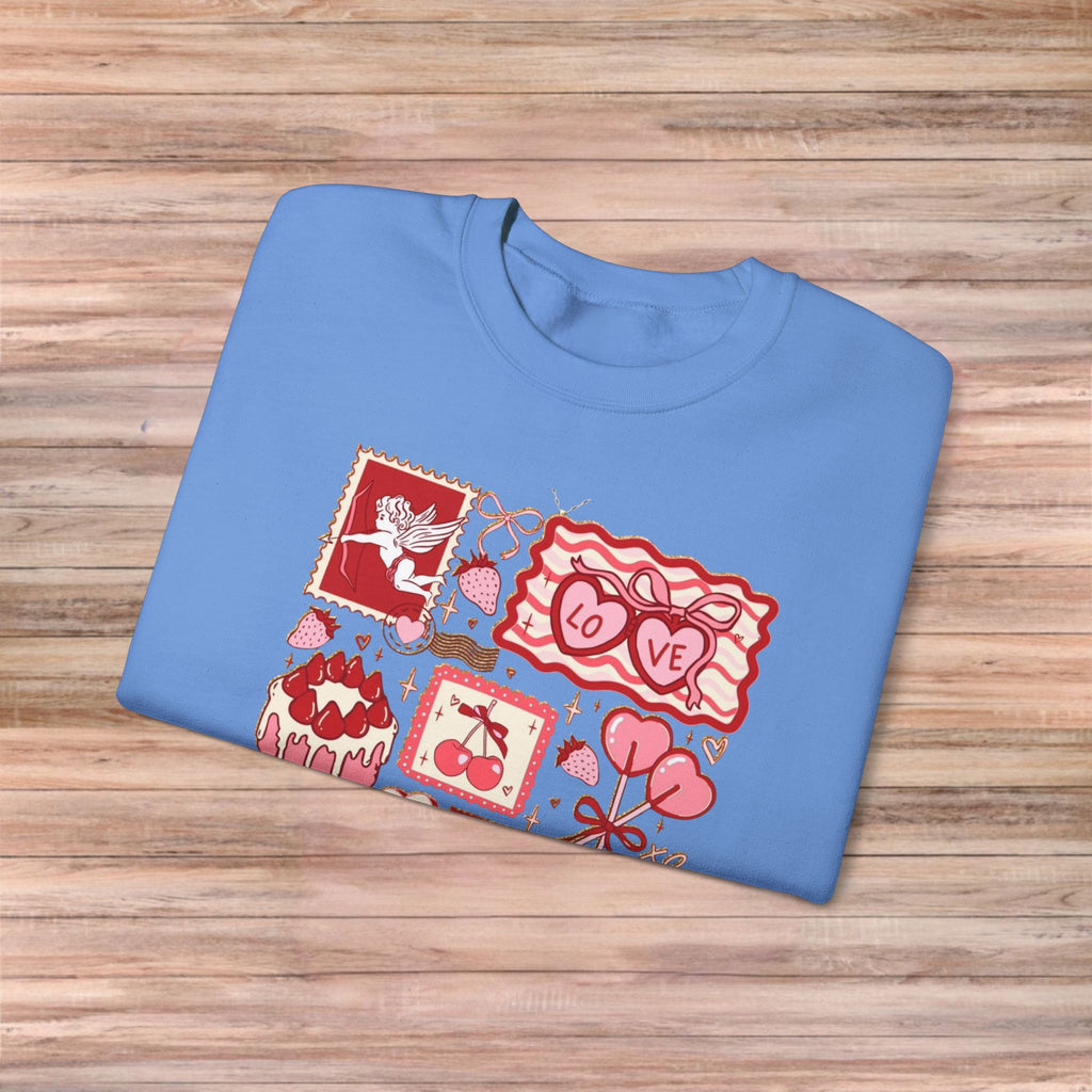 Valentines Vintage Cards Sweater