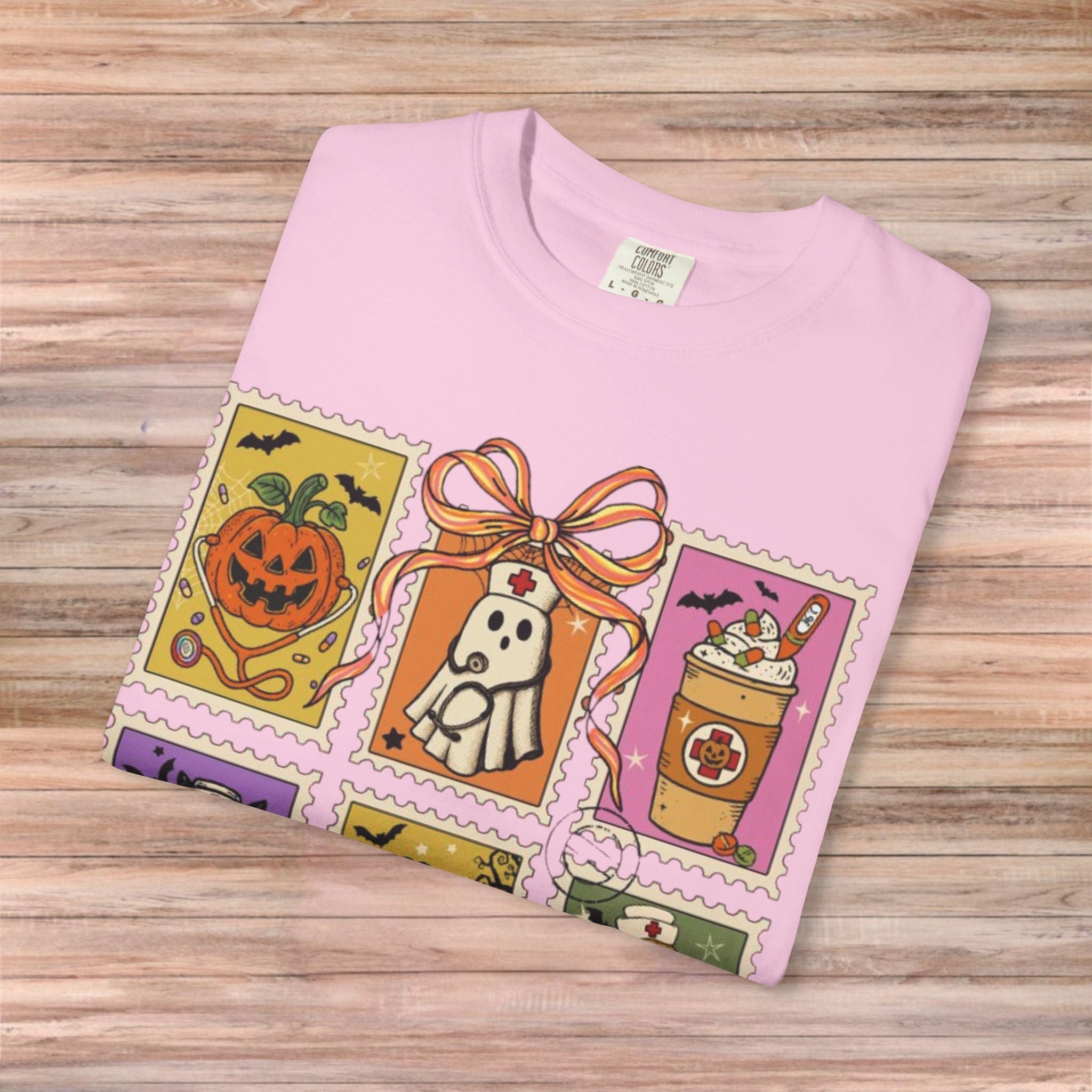 Halloween Nurse Post Office Tshirt