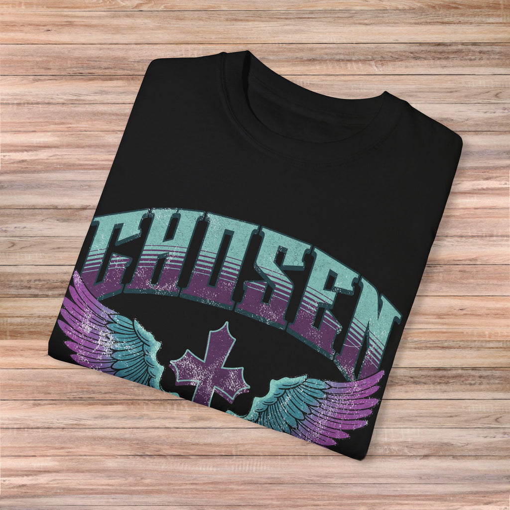 Chosen' with Wings & Cross Tshirt