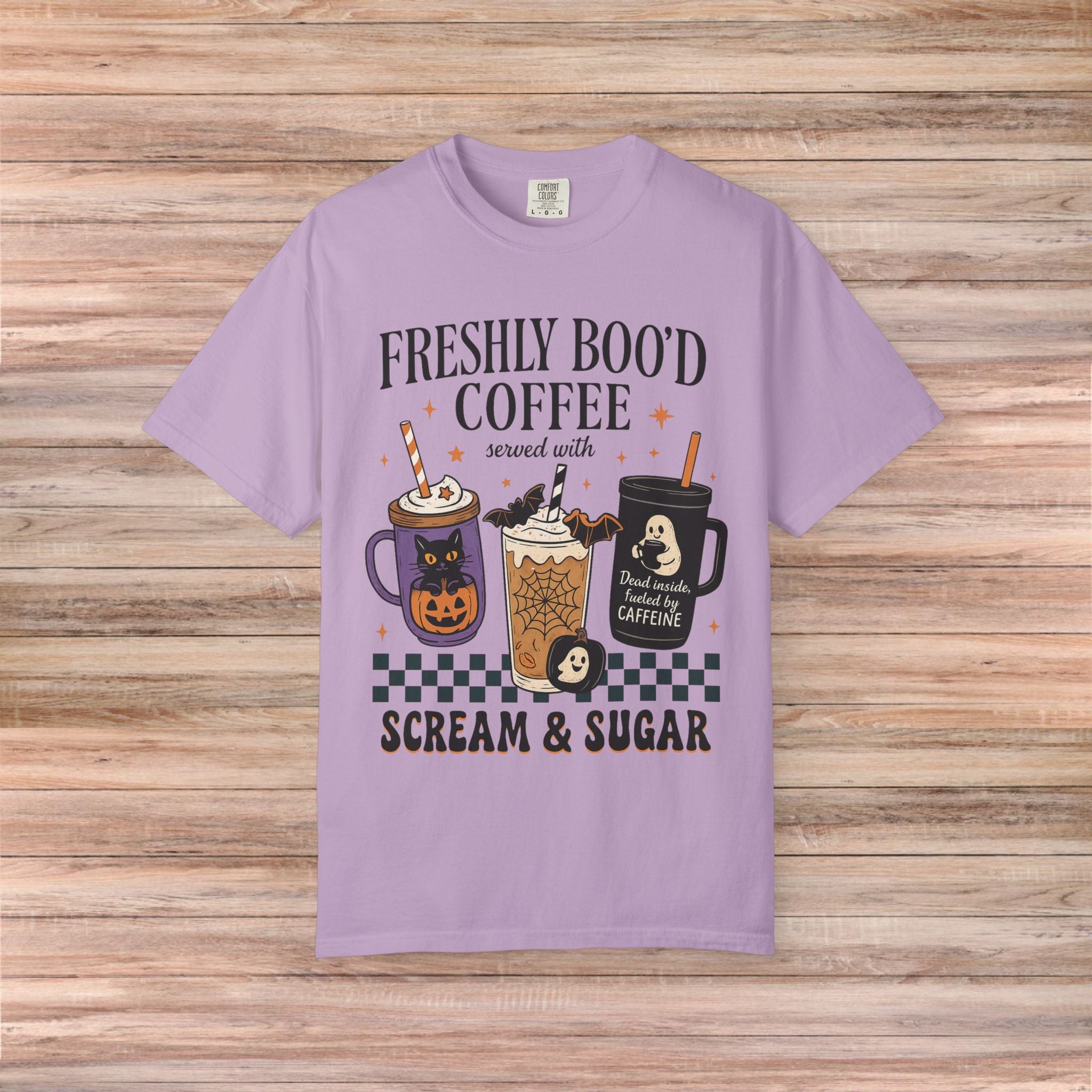 Freshly Boo’d Coffee Scream & Sugar Tshirt