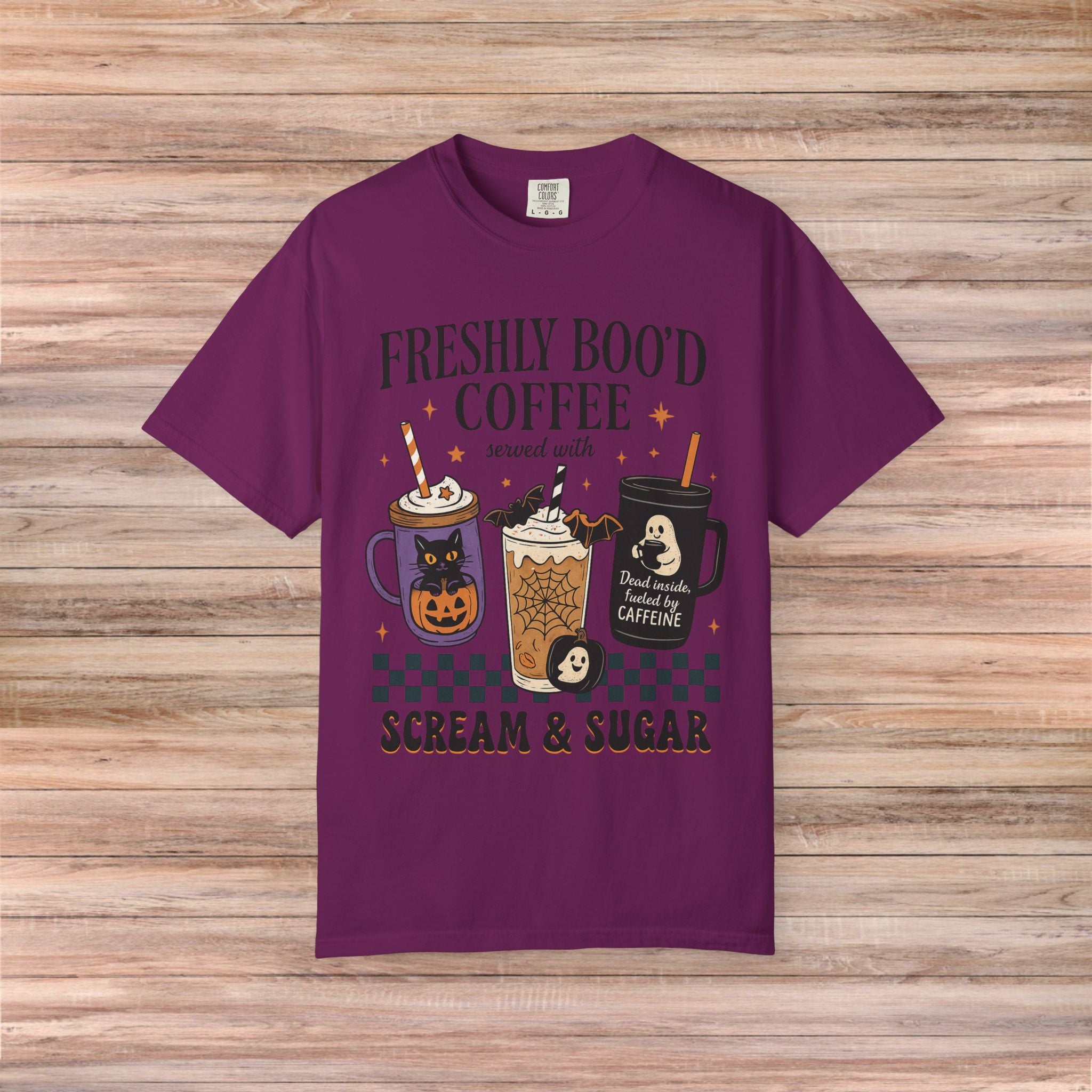 Freshly Boo’d Coffee Scream & Sugar Tshirt