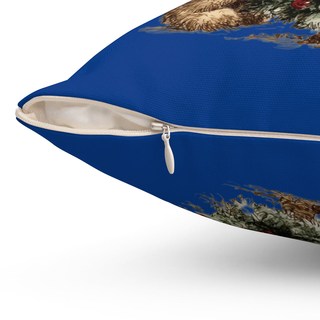 Christmas Teddy Bear Pillow