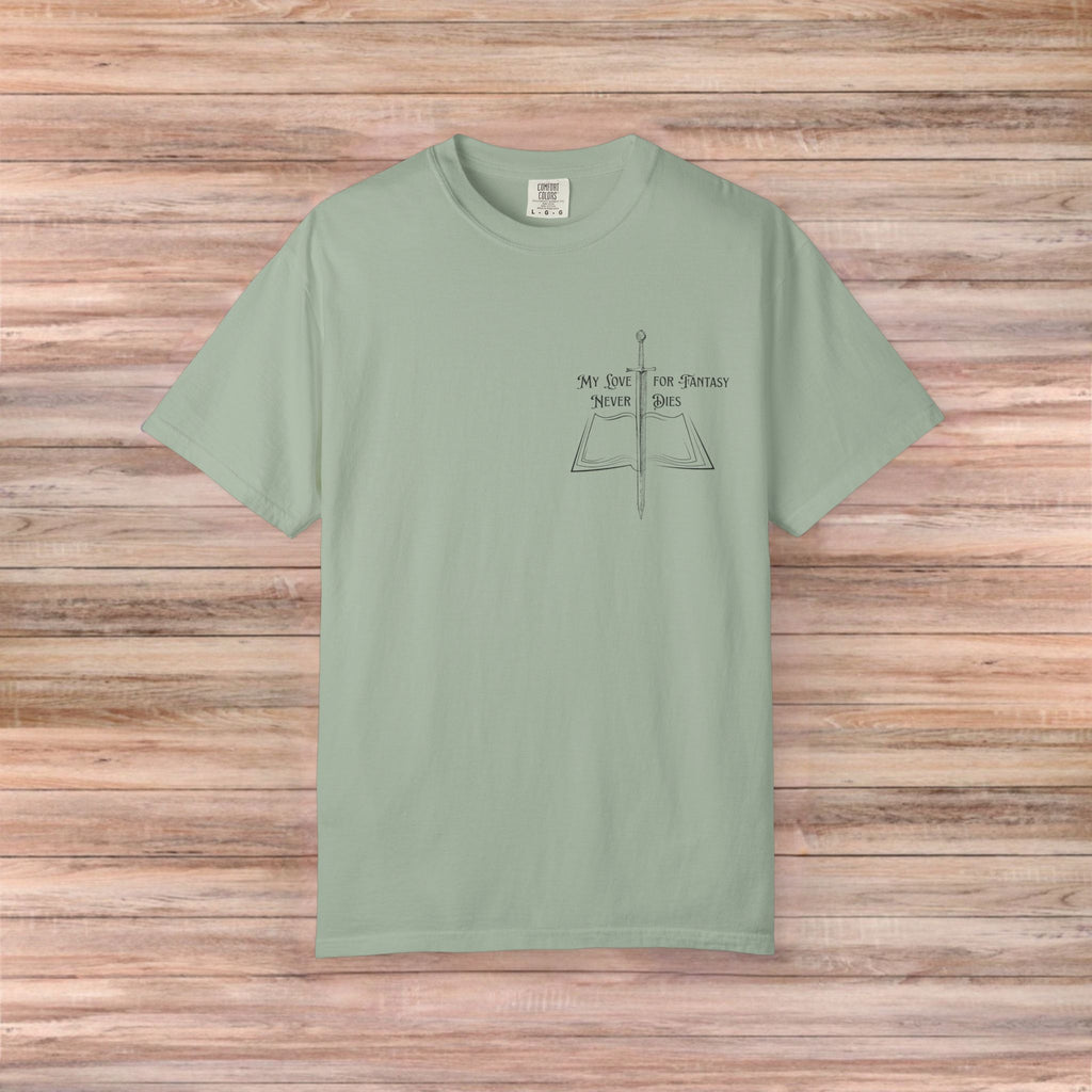 My Love For Fantasy Never Dies Tshirt (Dark Design)