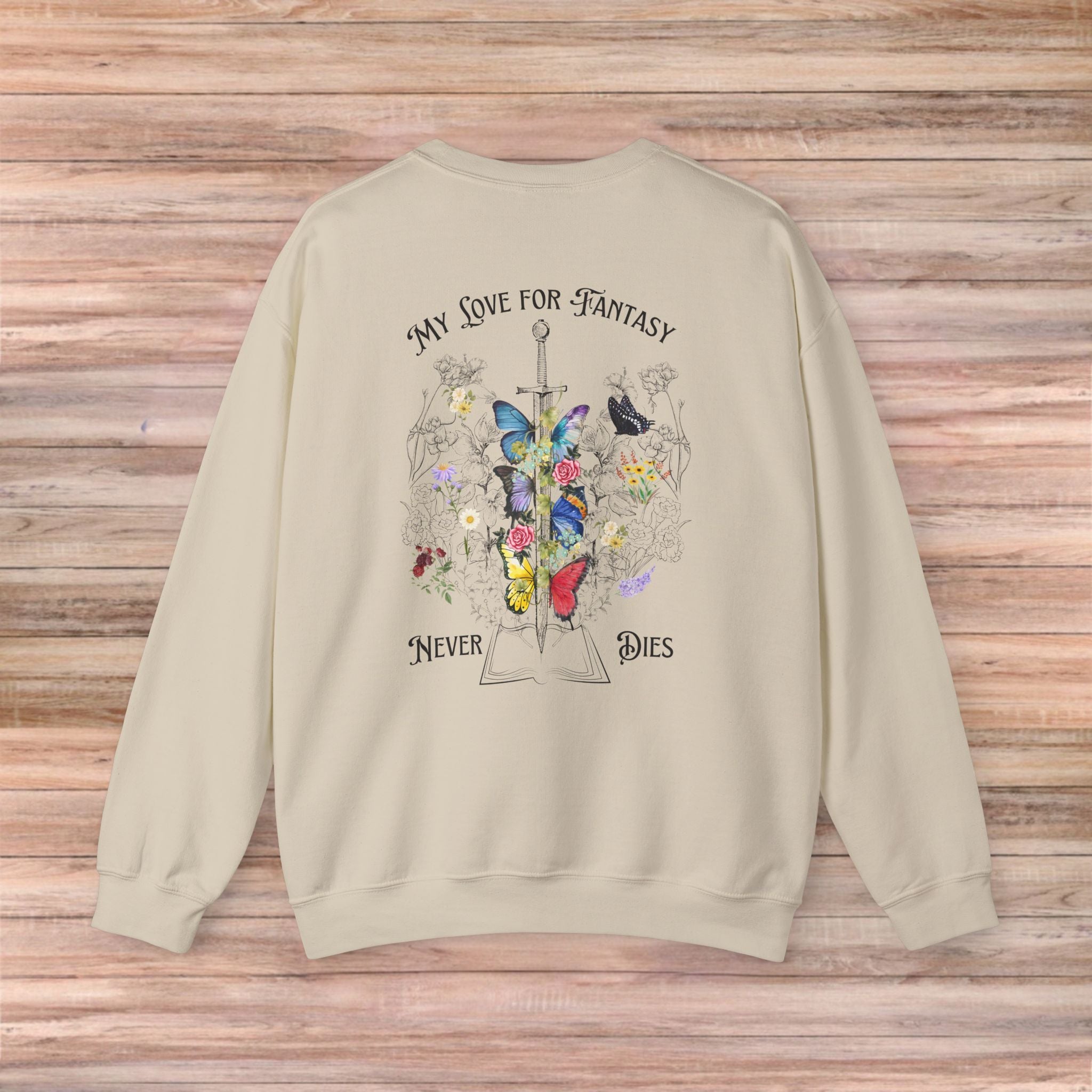 My Love For Fantasy Never Dies Sweater (Dark Design)
