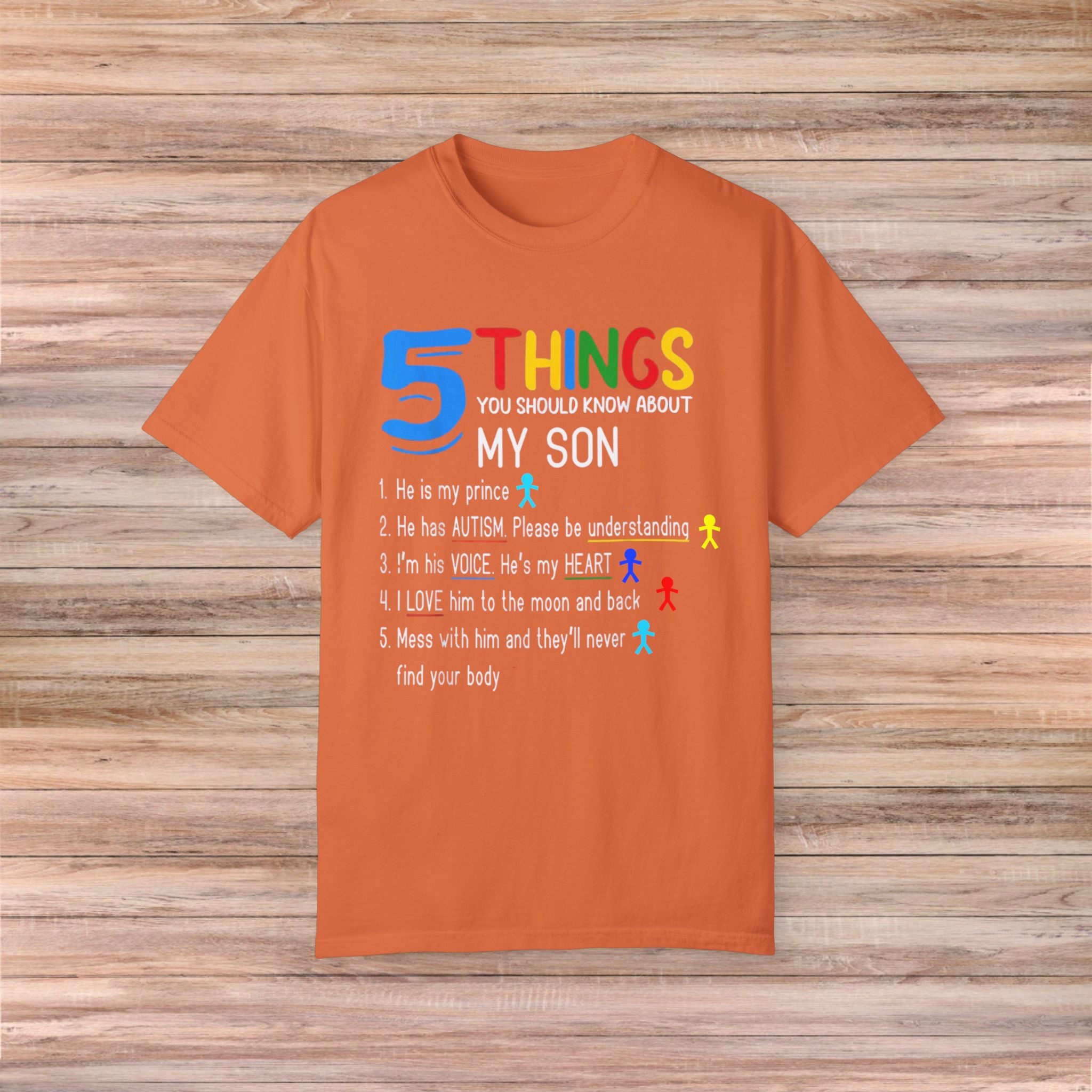 5 Things to Know About My Son Tshirt