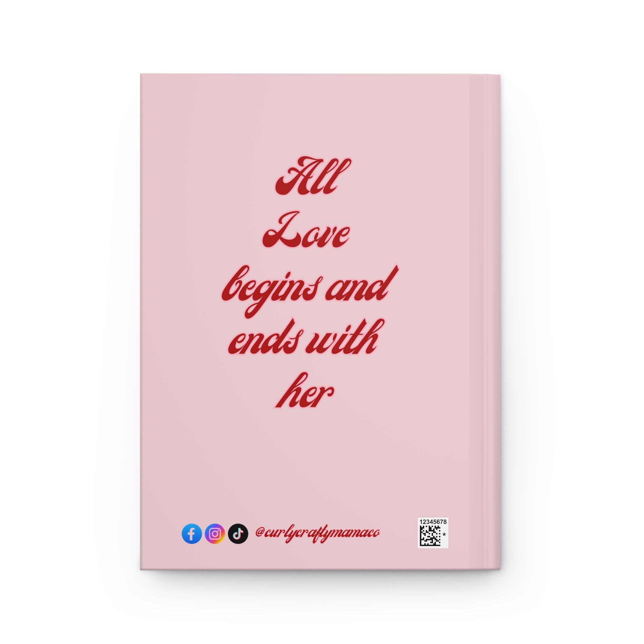 Mama Heart Hardcover Journal