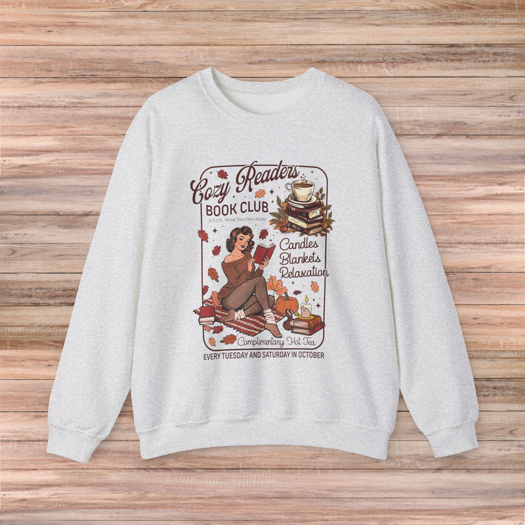 Cozy Readers Book Club Sweater