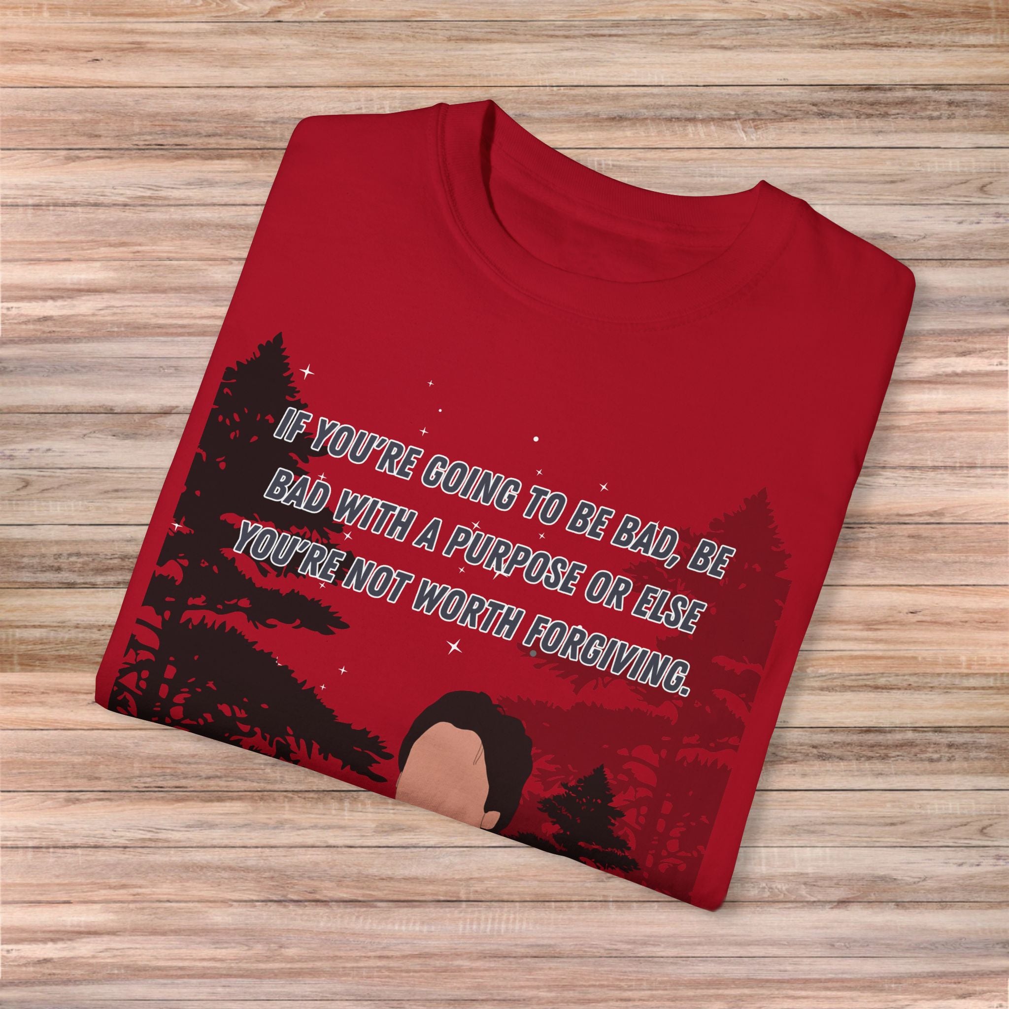 If You're Going to Be Bad Damon Tshirt