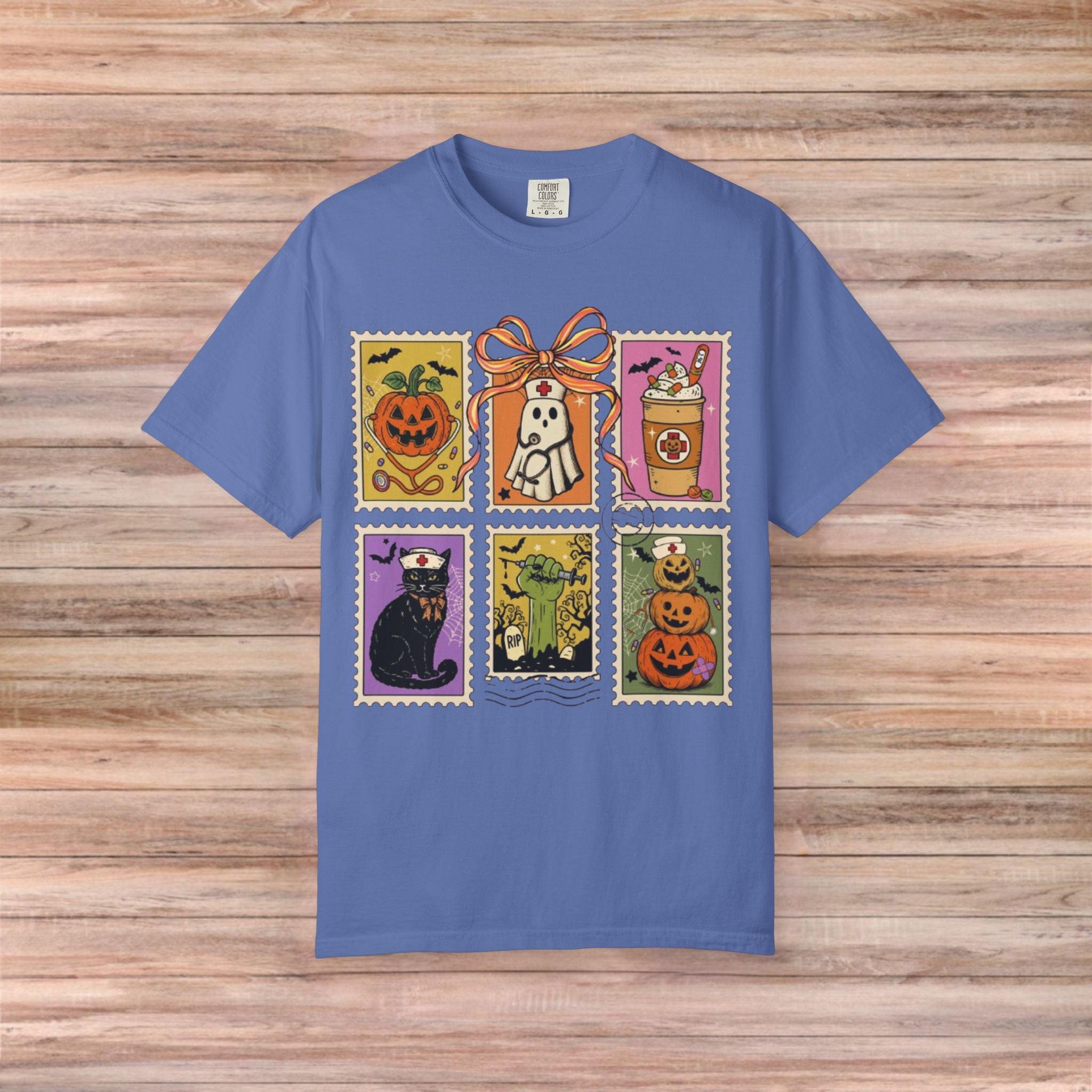 Halloween Nurse Post Office Tshirt