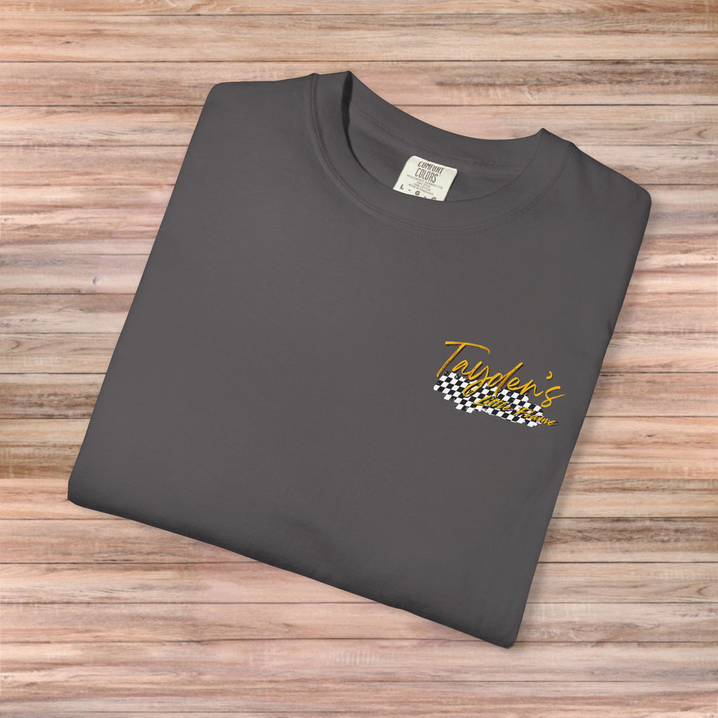 Tayden’s Little Flame Smily Face Car Tshirt
