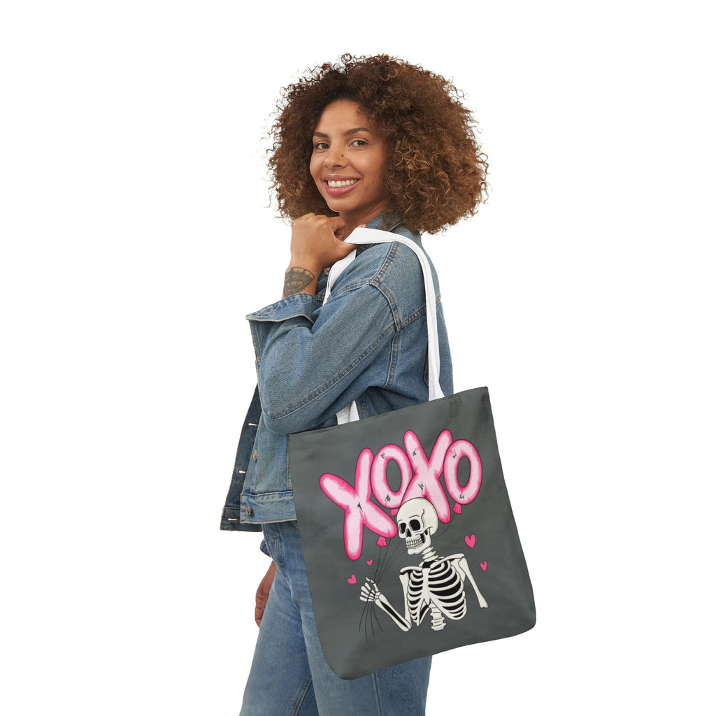 Skeleton XOXO Tote Bag