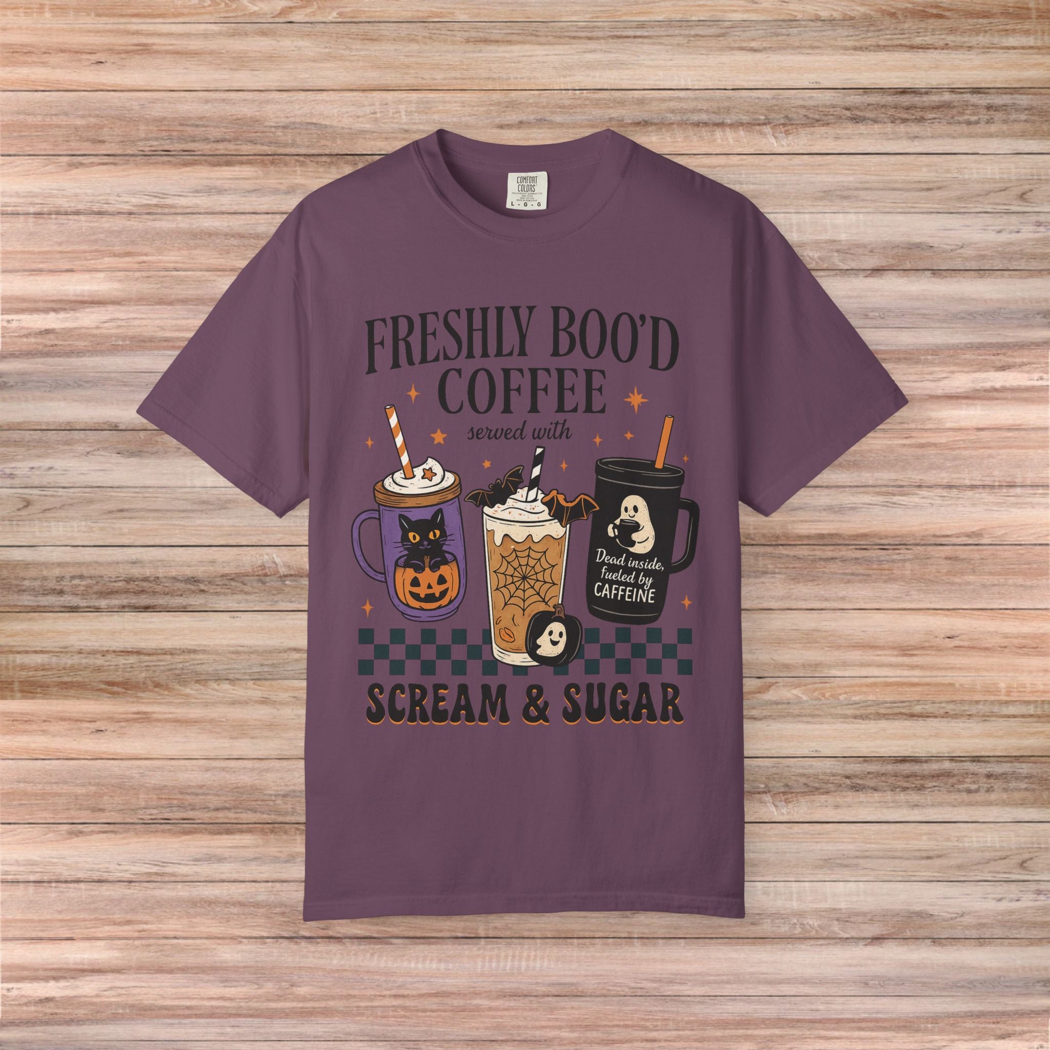 Freshly Boo’d Coffee Scream & Sugar Tshirt