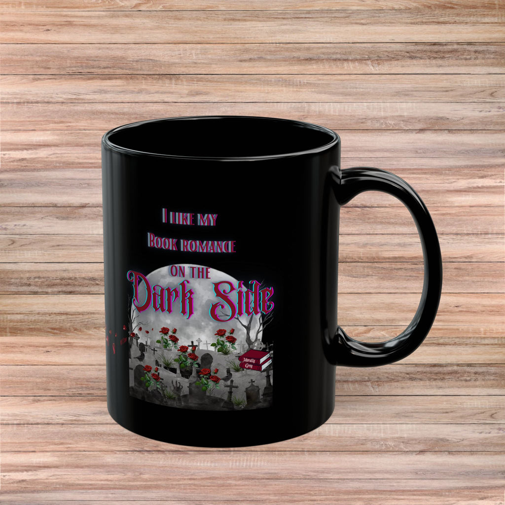 I Like my Book Romance on the Dark Side Mug