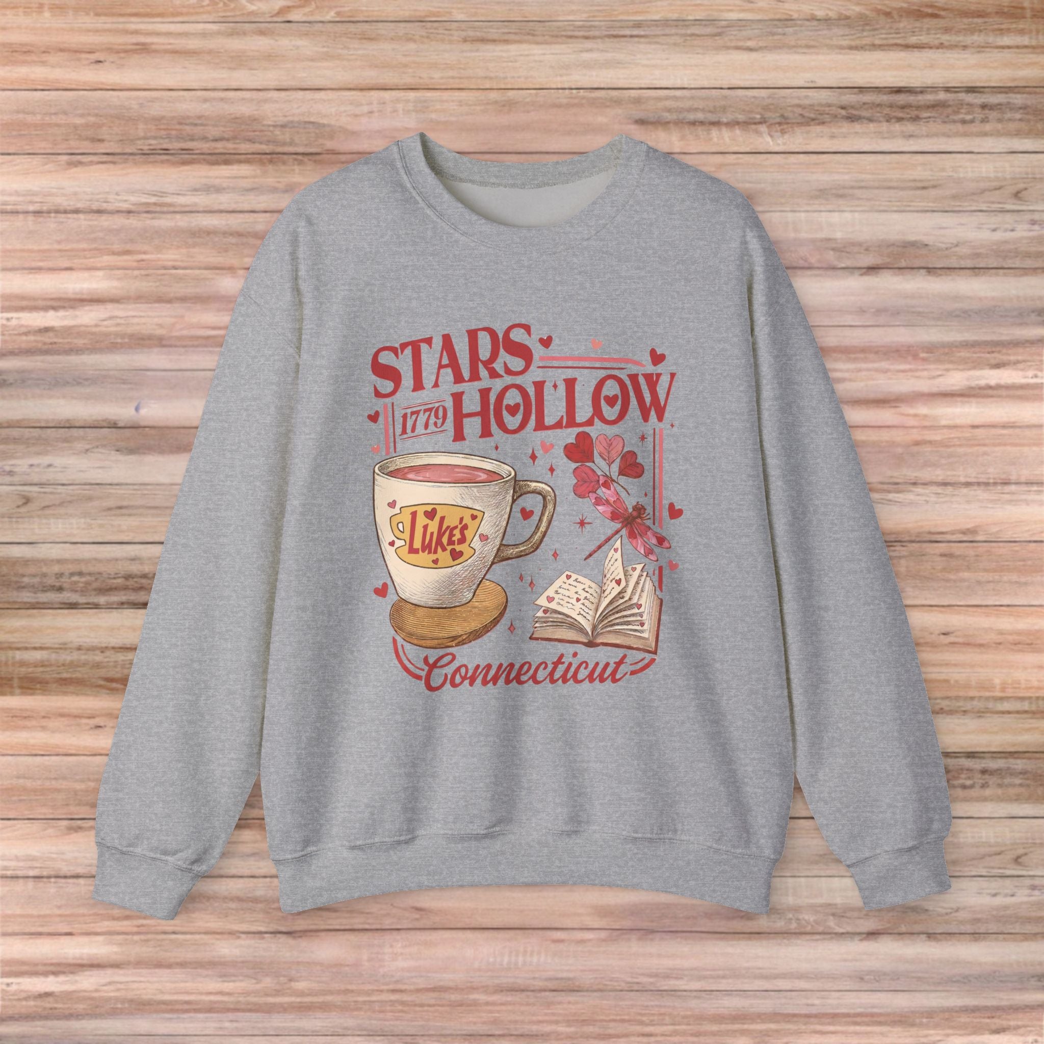 Luke's Coffee & Books Valentines Sweater