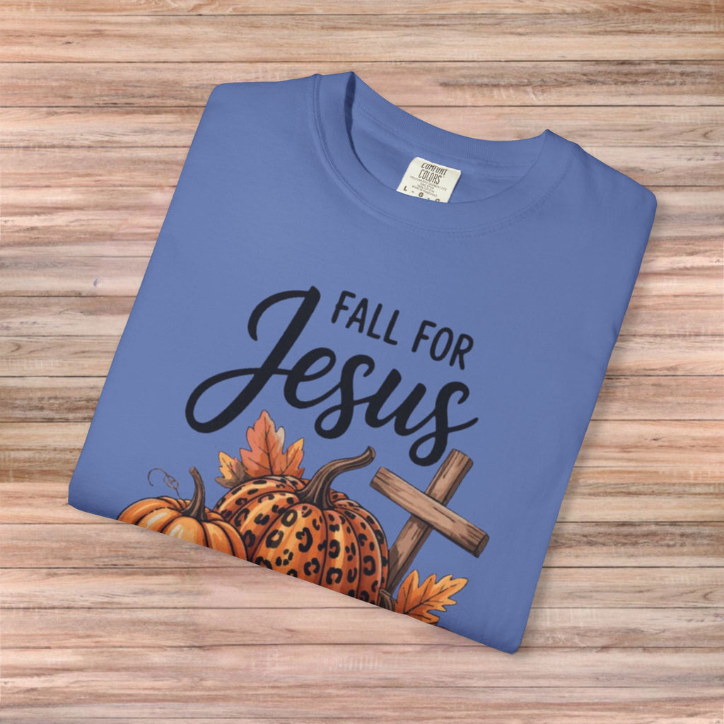 Fall For Jesus He Never Leaves Tshirt