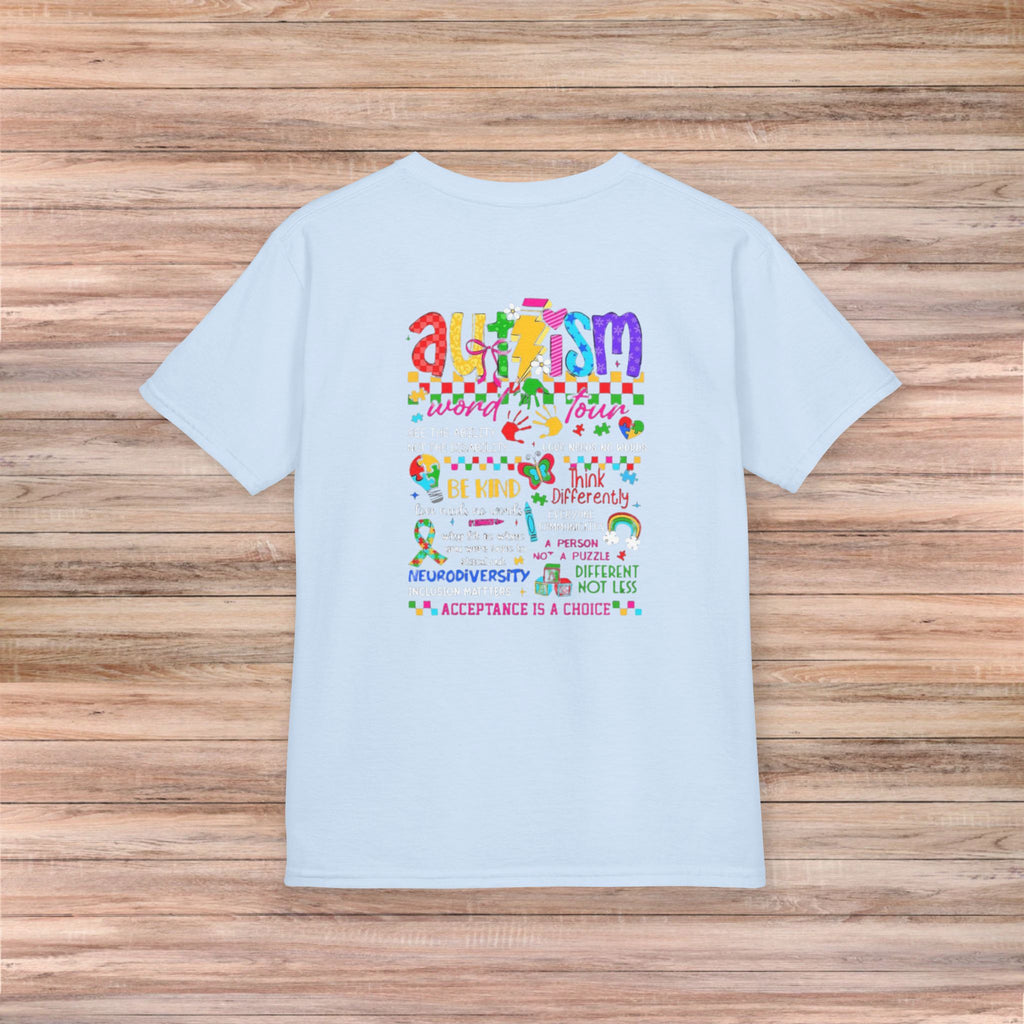 Autism Awareness Kids Be Kind & Embrace Youth Tshirt