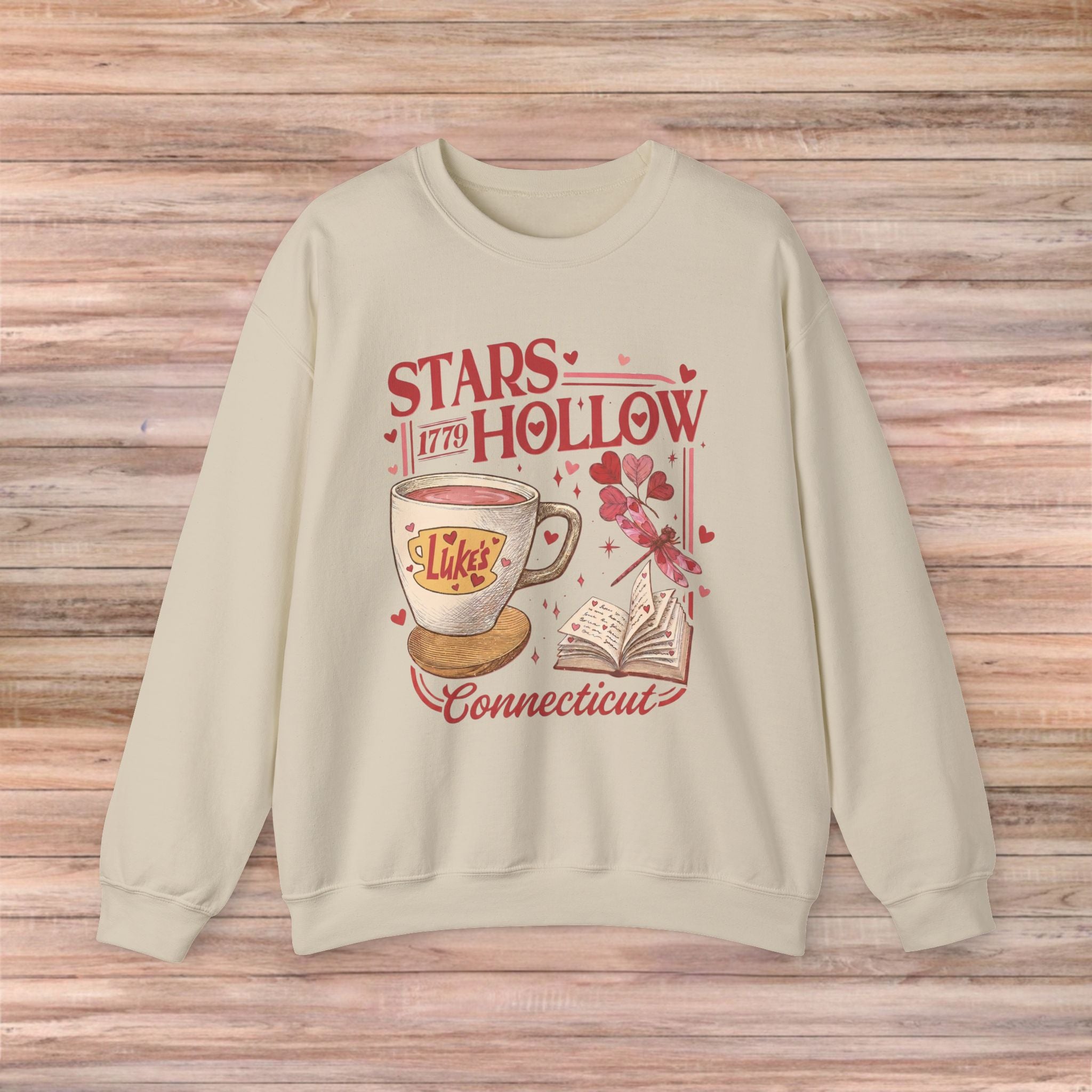 Luke's Coffee & Books Valentines Sweater