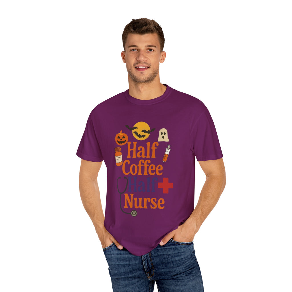 Half Coffee Half Nurse Tshirt