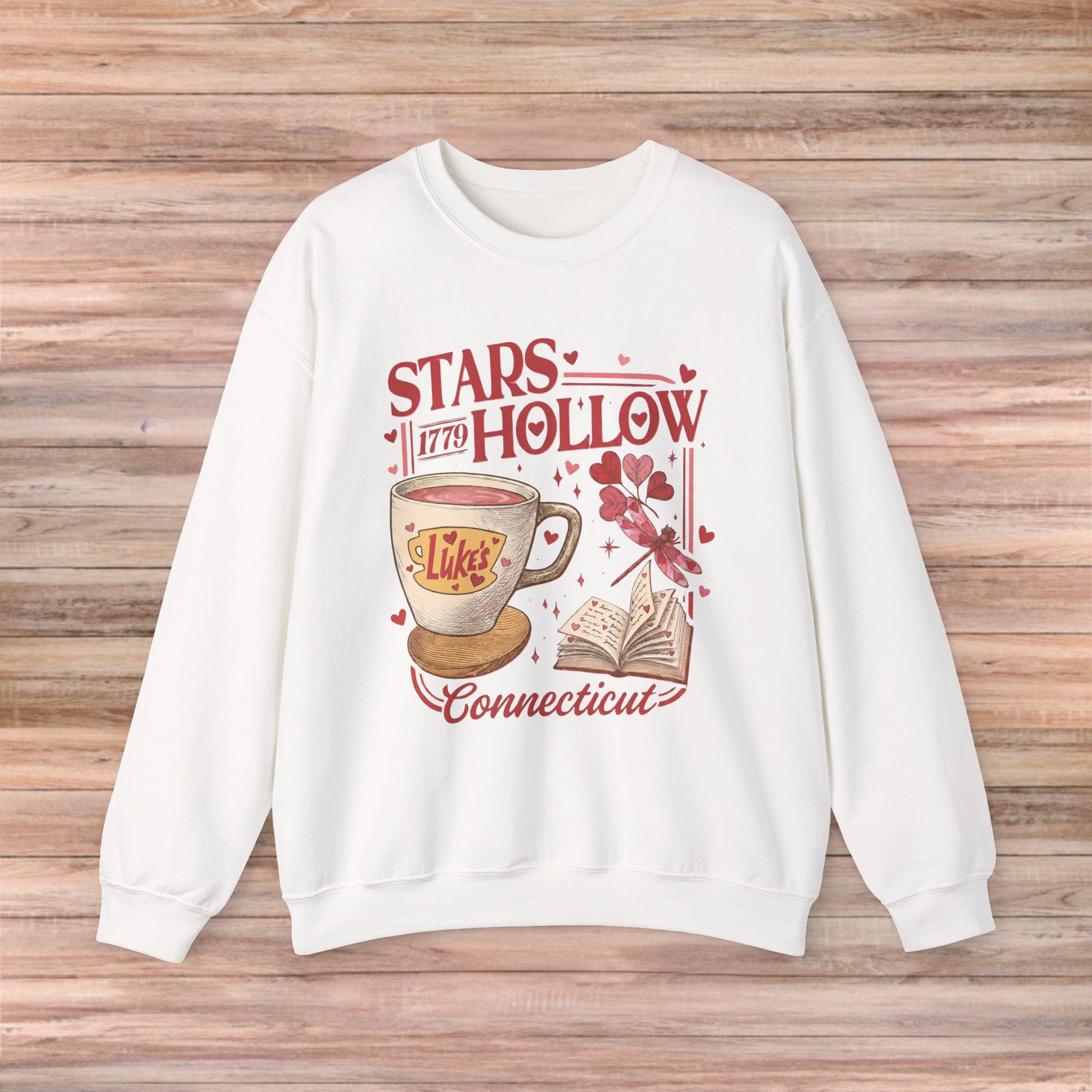 Luke's Coffee & Books Valentines Sweater