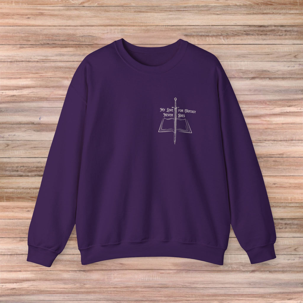 My Love For Fantasy Never Dies Sweater (Light Design)