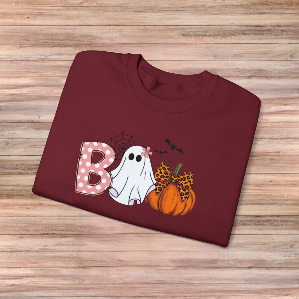 Boo Ghost Pumpkin Sweater