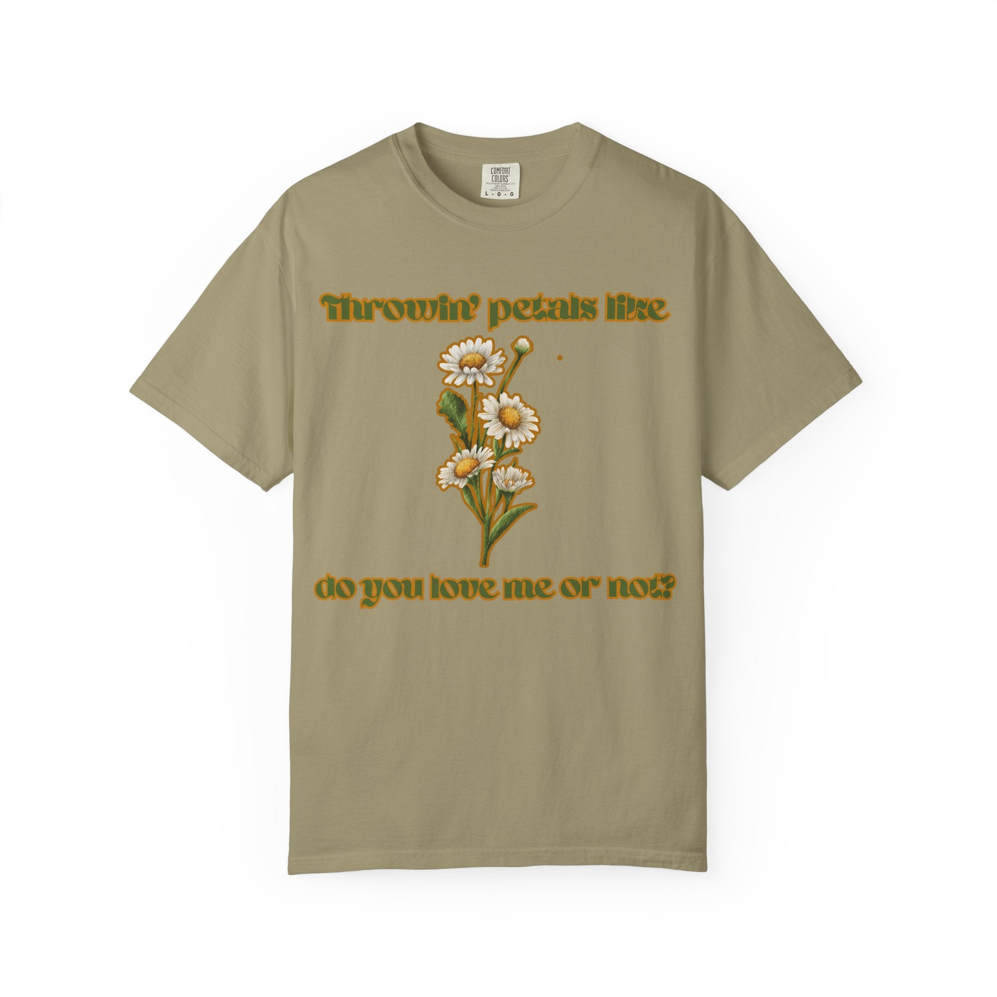throwin petals t shirt