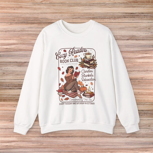 Cozy Readers Book Club Sweater